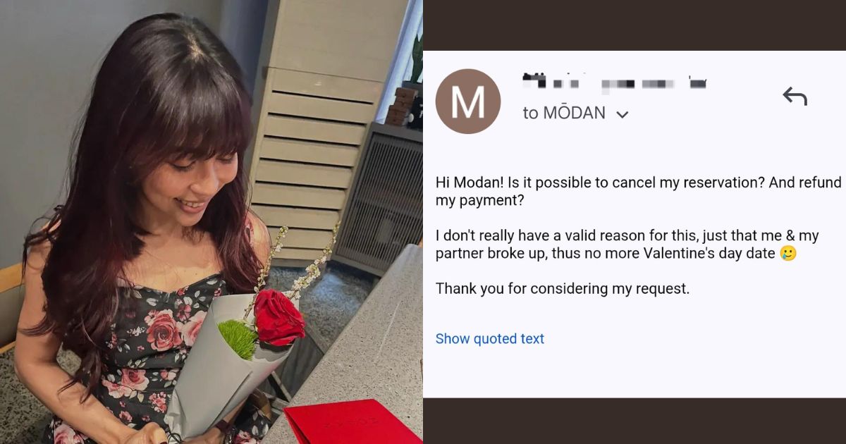 Heartbroken on Valentine's Day, woman receives free meal from Michelin Selected restaurant