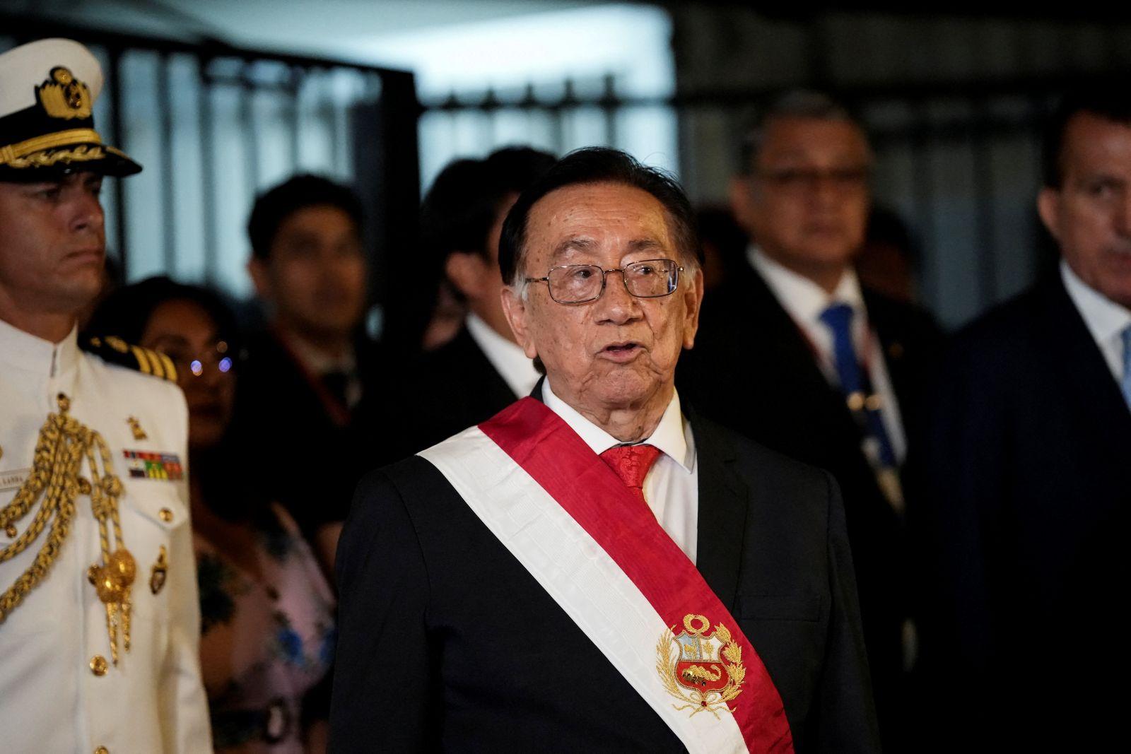 Peru installs Jose Balcazar as interim president after Jeri ousted in political upheaval
