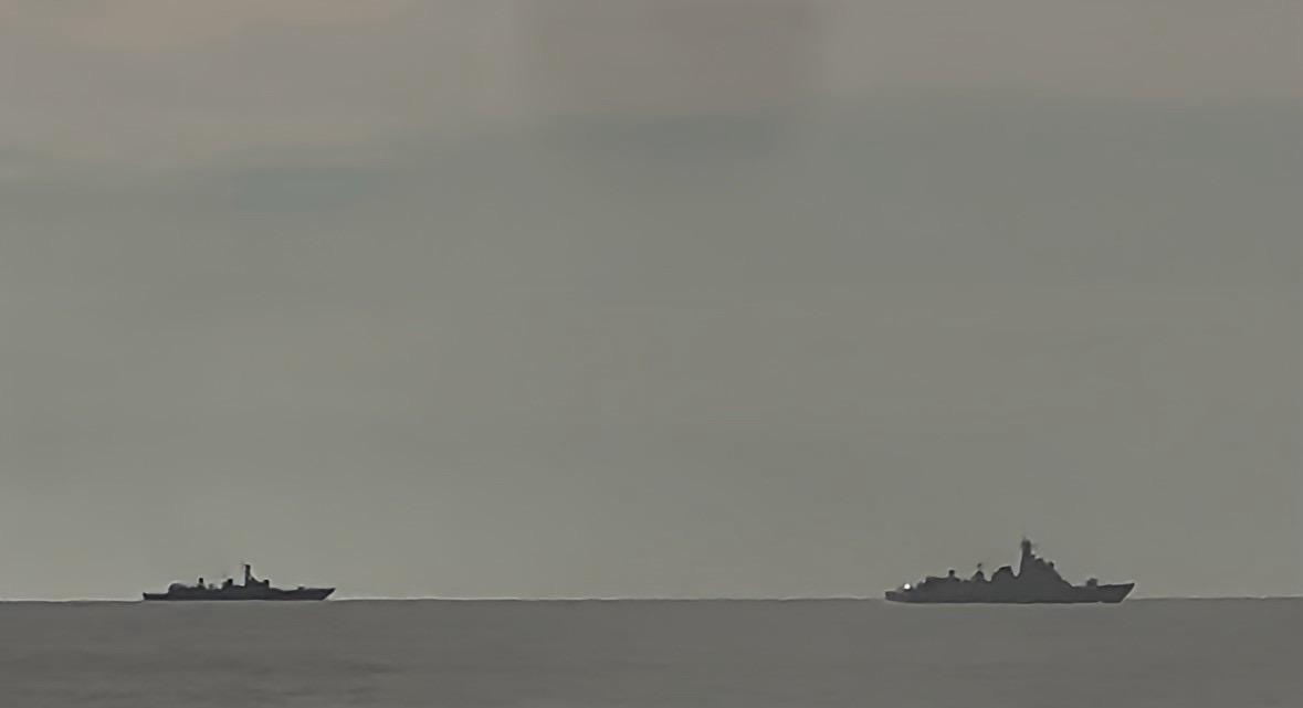 Chinese warships sighted near Bajo de Masinloc during PH-US-Australia activities