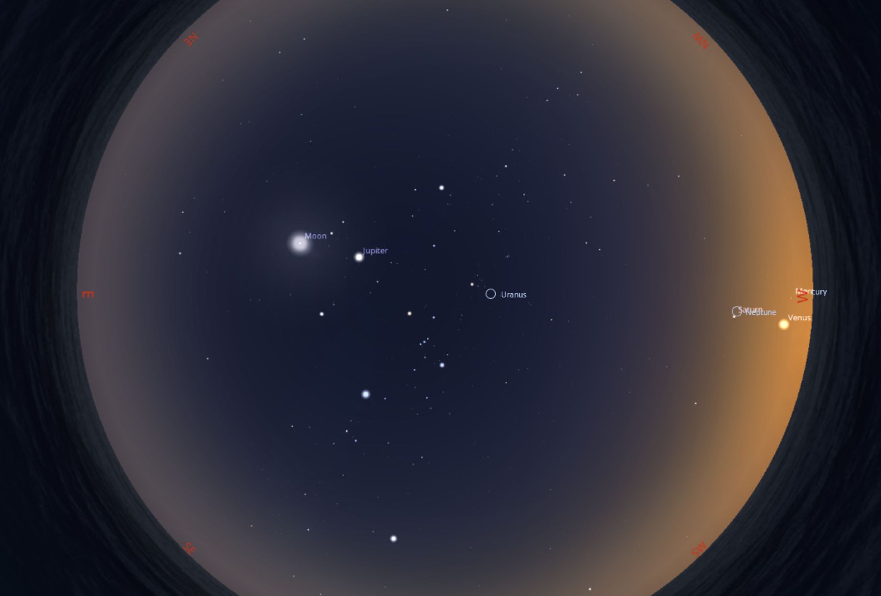 February ends with alignment of 6 planets