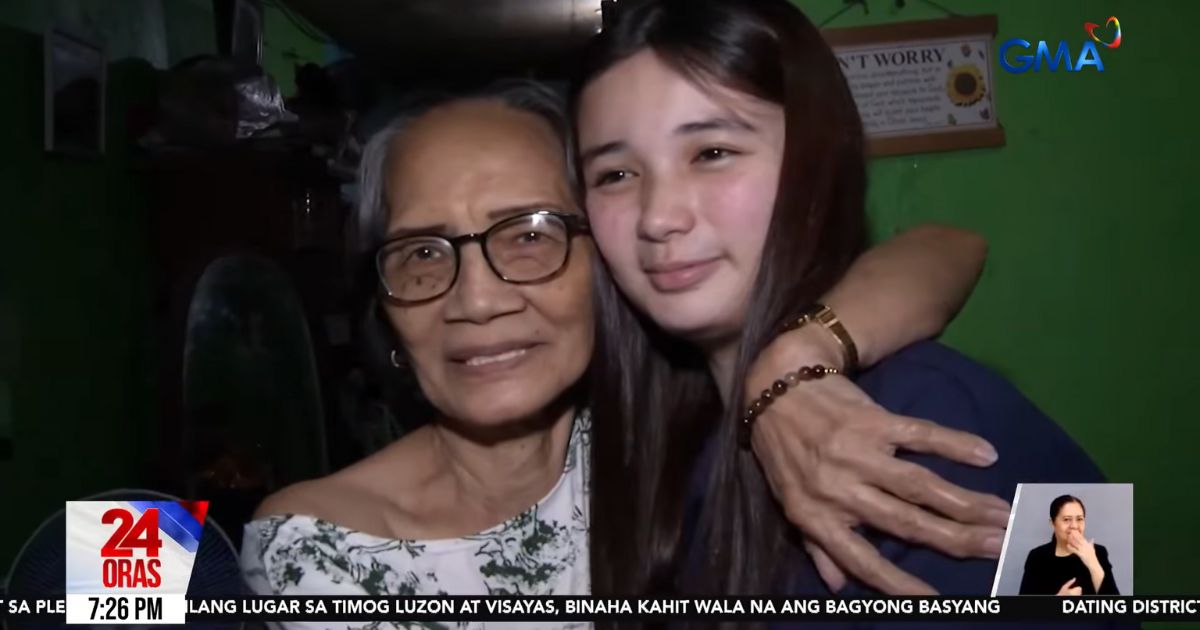 Sofia Pablo surprises viral lola who supports her