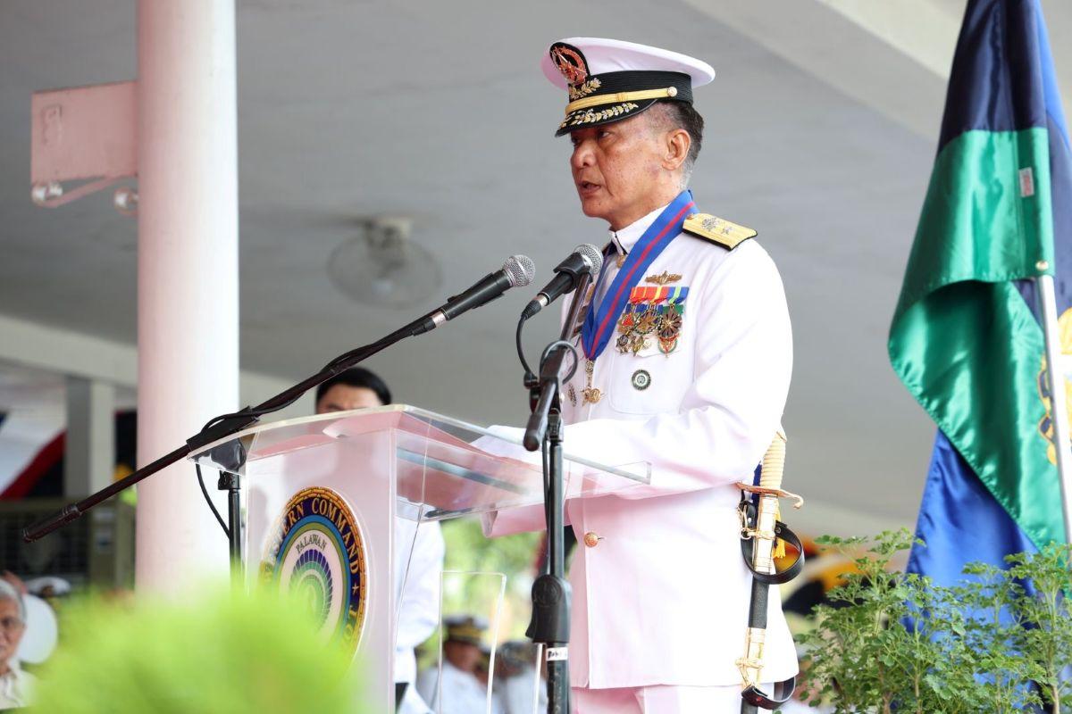 WESCOM Acting Commander Commodore Charles Merric Villanueva