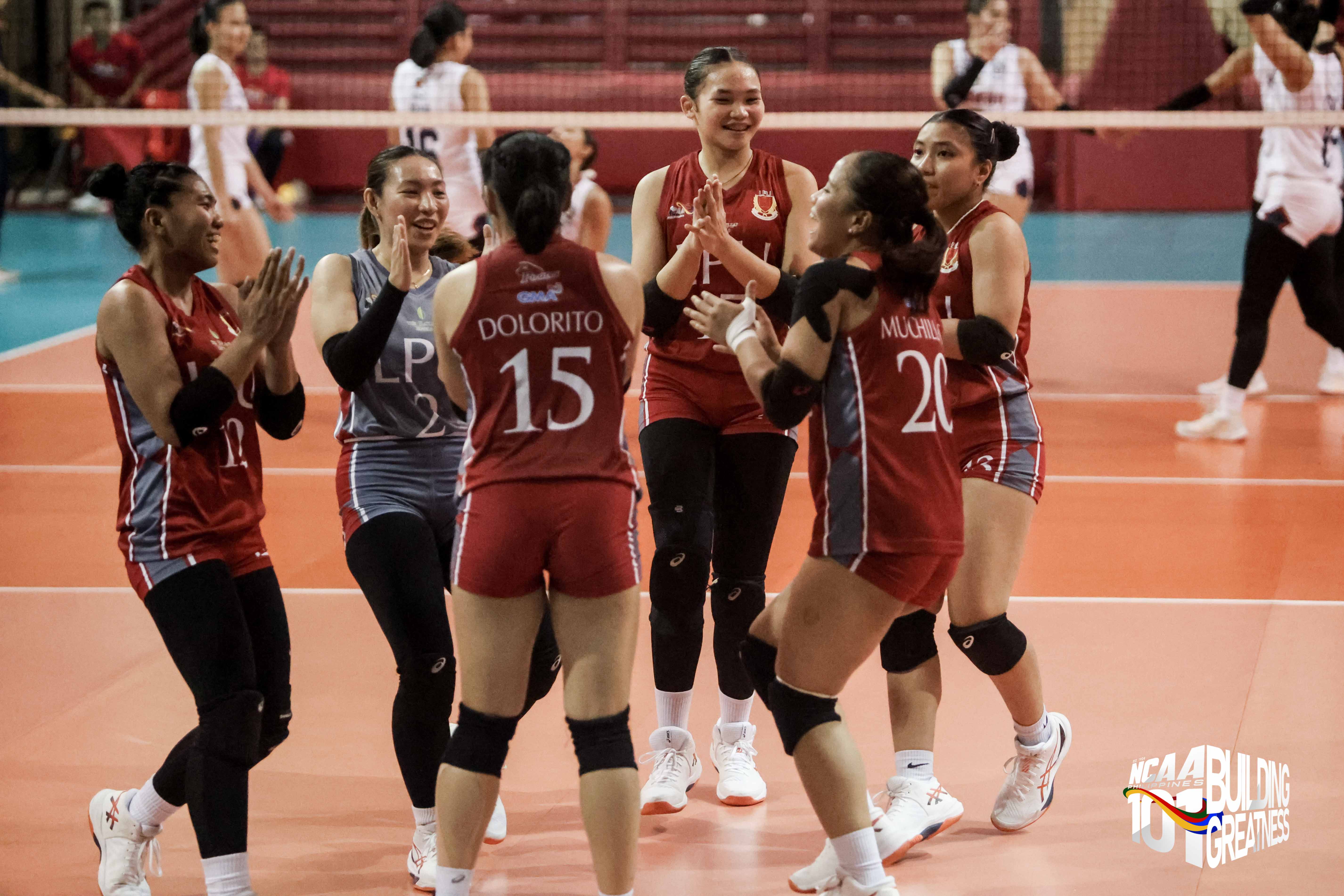 NCAA: LPU outlasts EAC to end six-game skid ahead of women's volleyball play-in