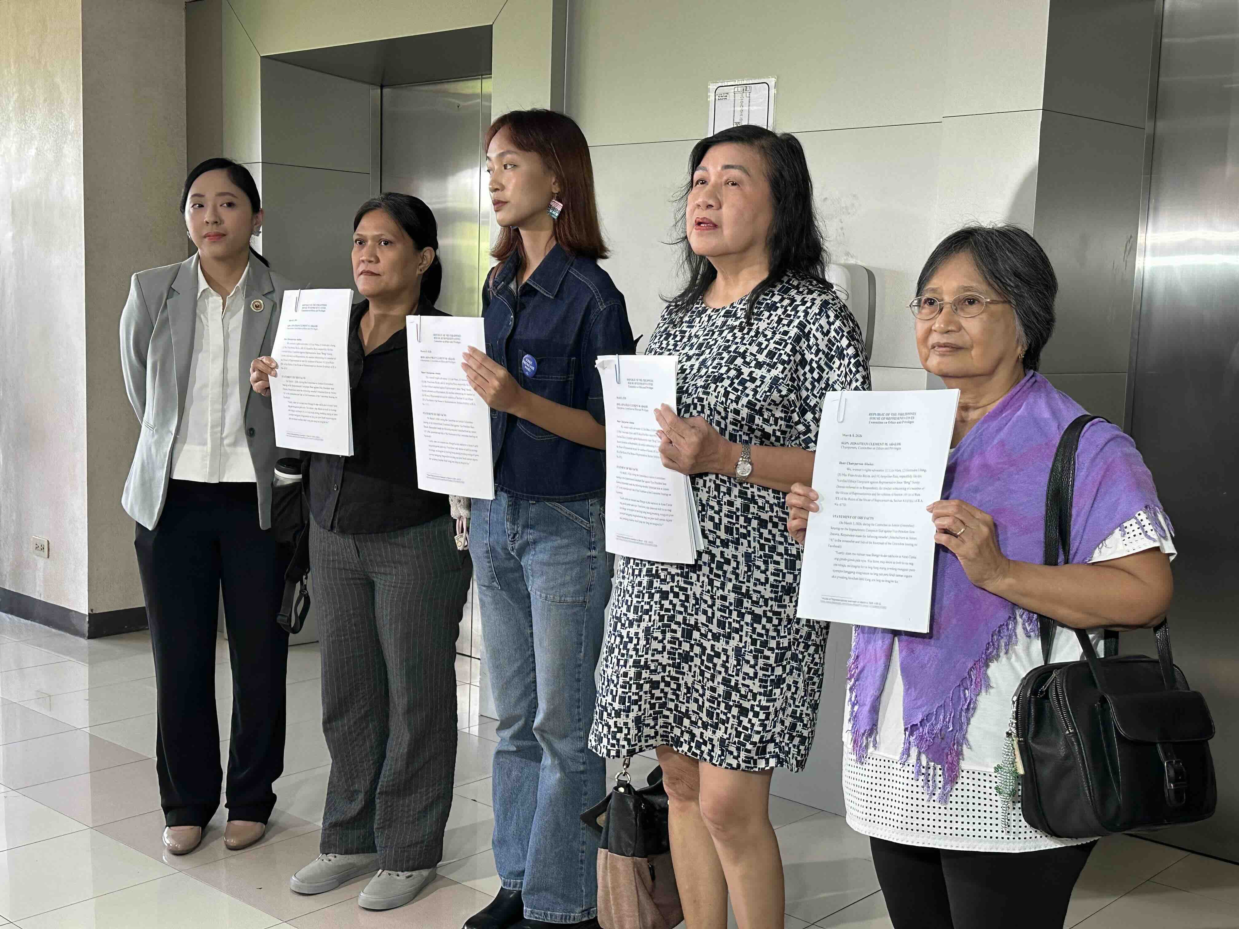 Women’s rights advocates file ethics complaint vs. Bong Suntay over Anne Curtis remark