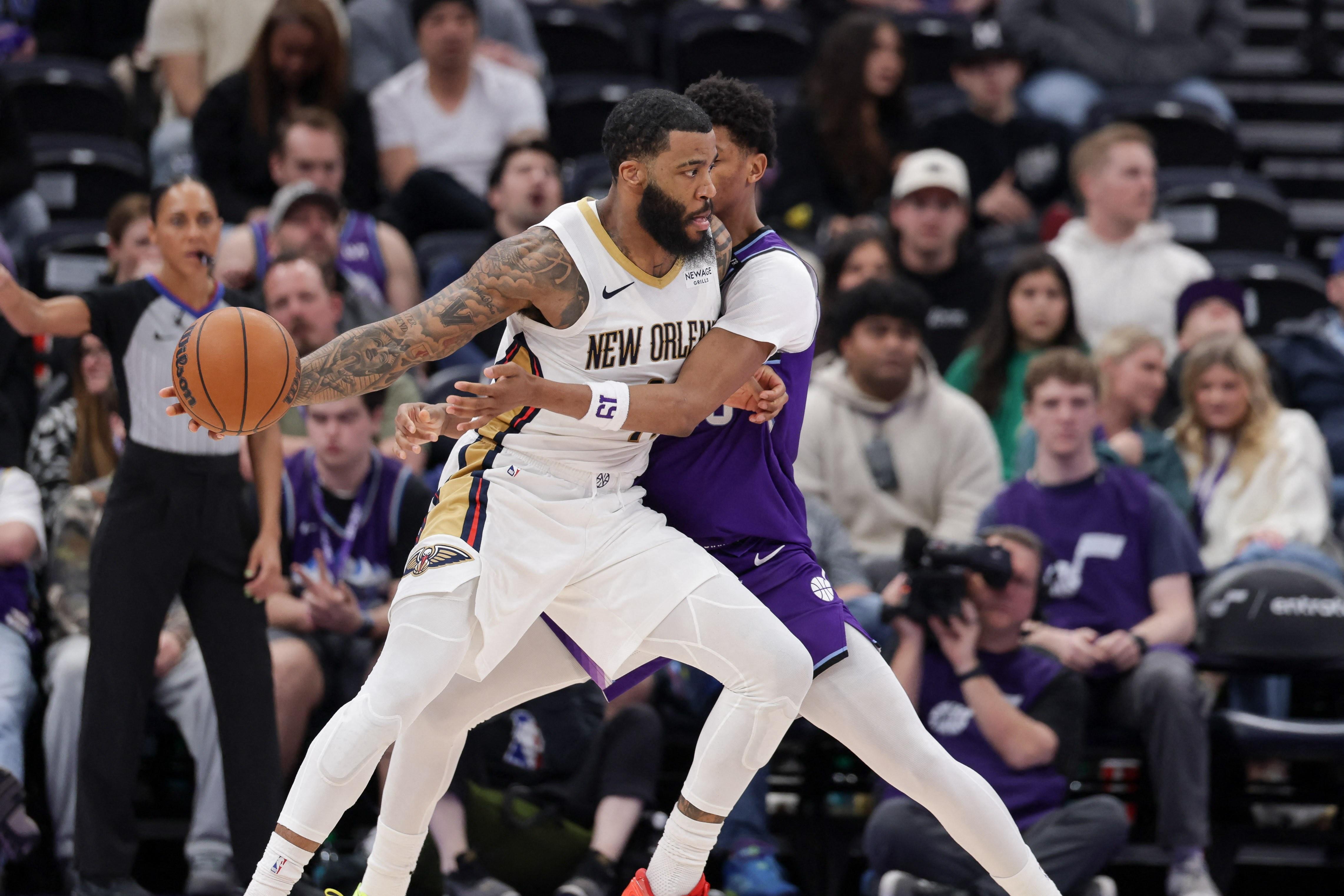 NBA: Pelicans close 1st half strong to beat Jazz for 4th straight win