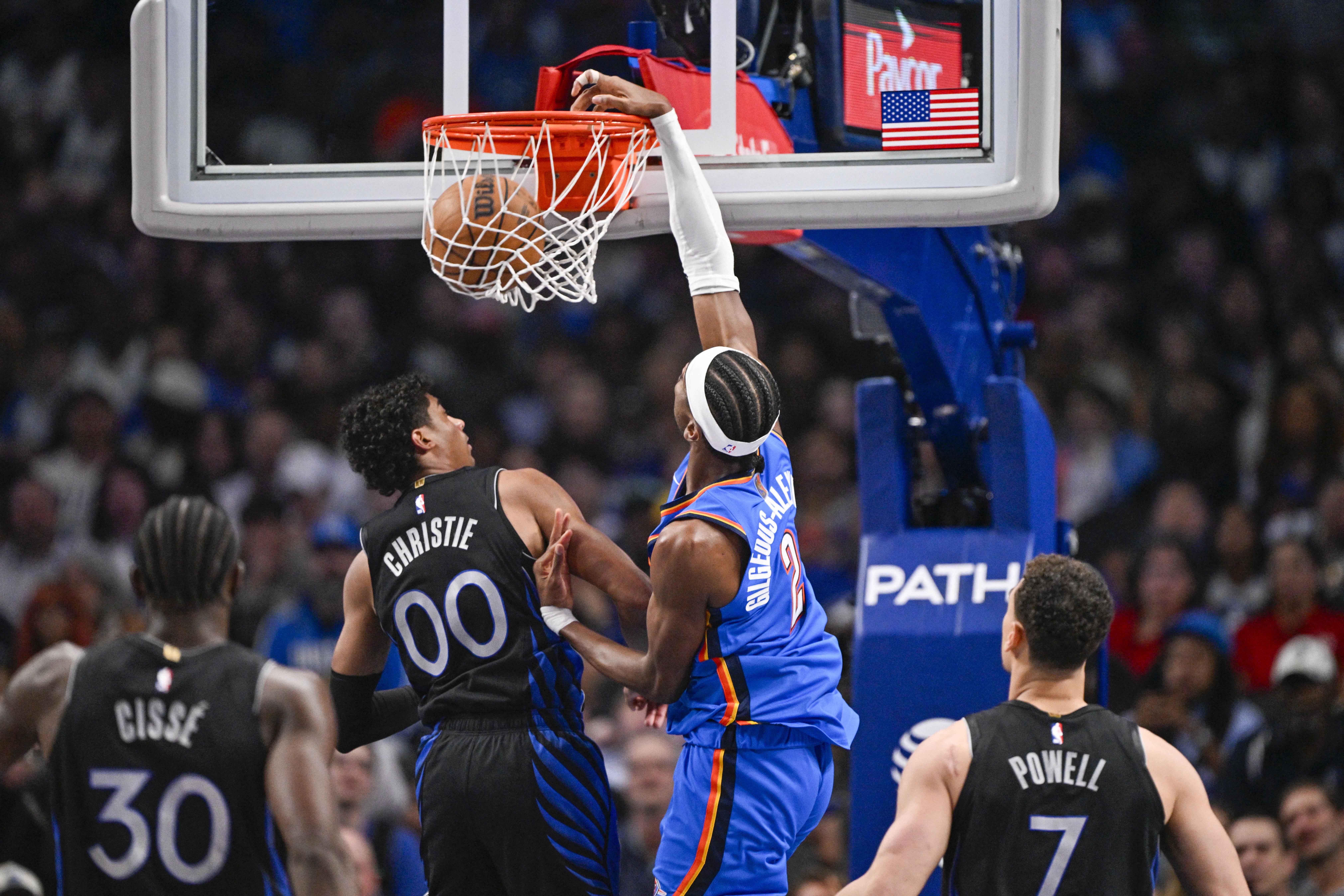 NBA: Shai Gilgeous-Alexander of the Oklahoma City Thunder