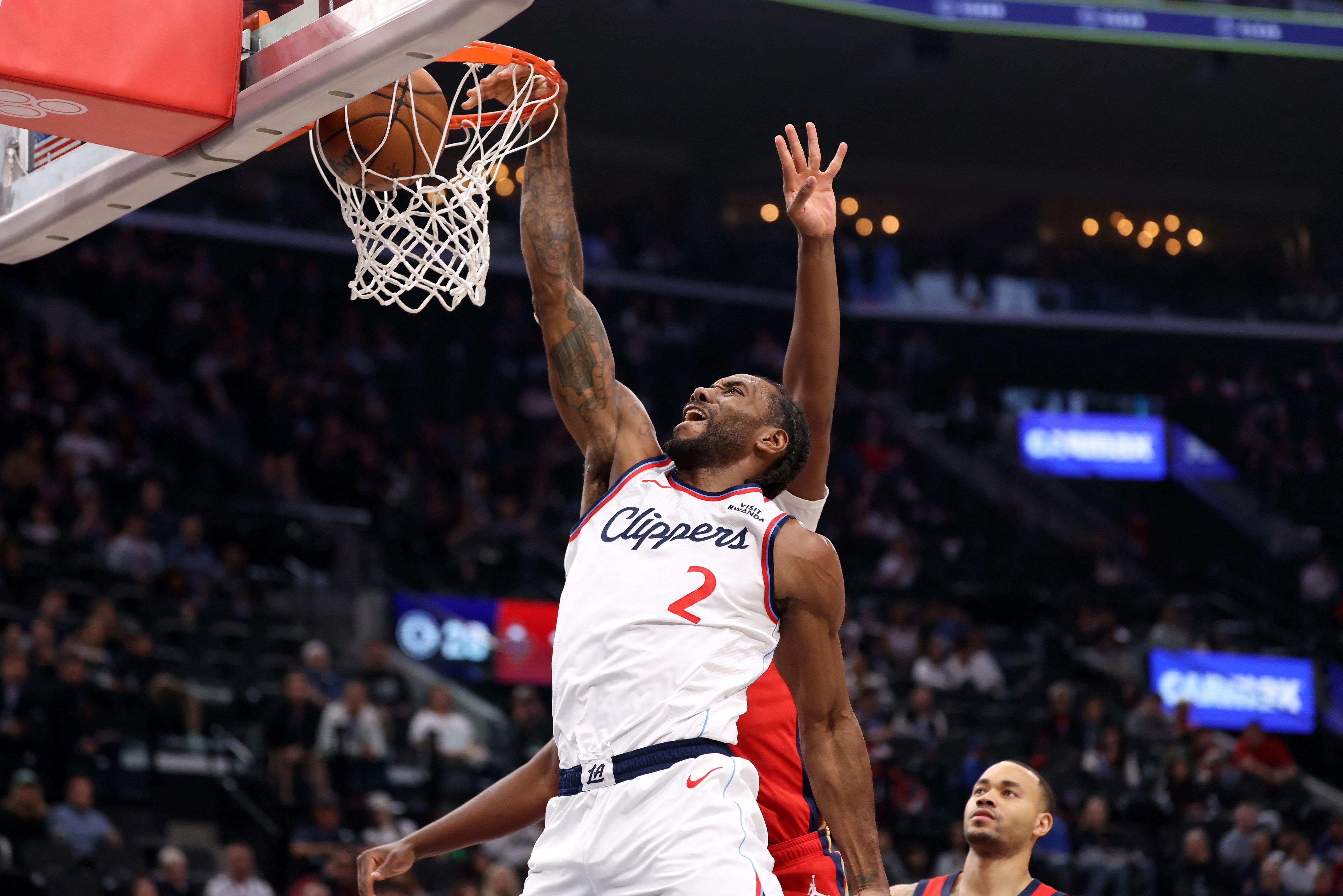 NBA: Kawhi Leonard of the Los Angeles Clippers