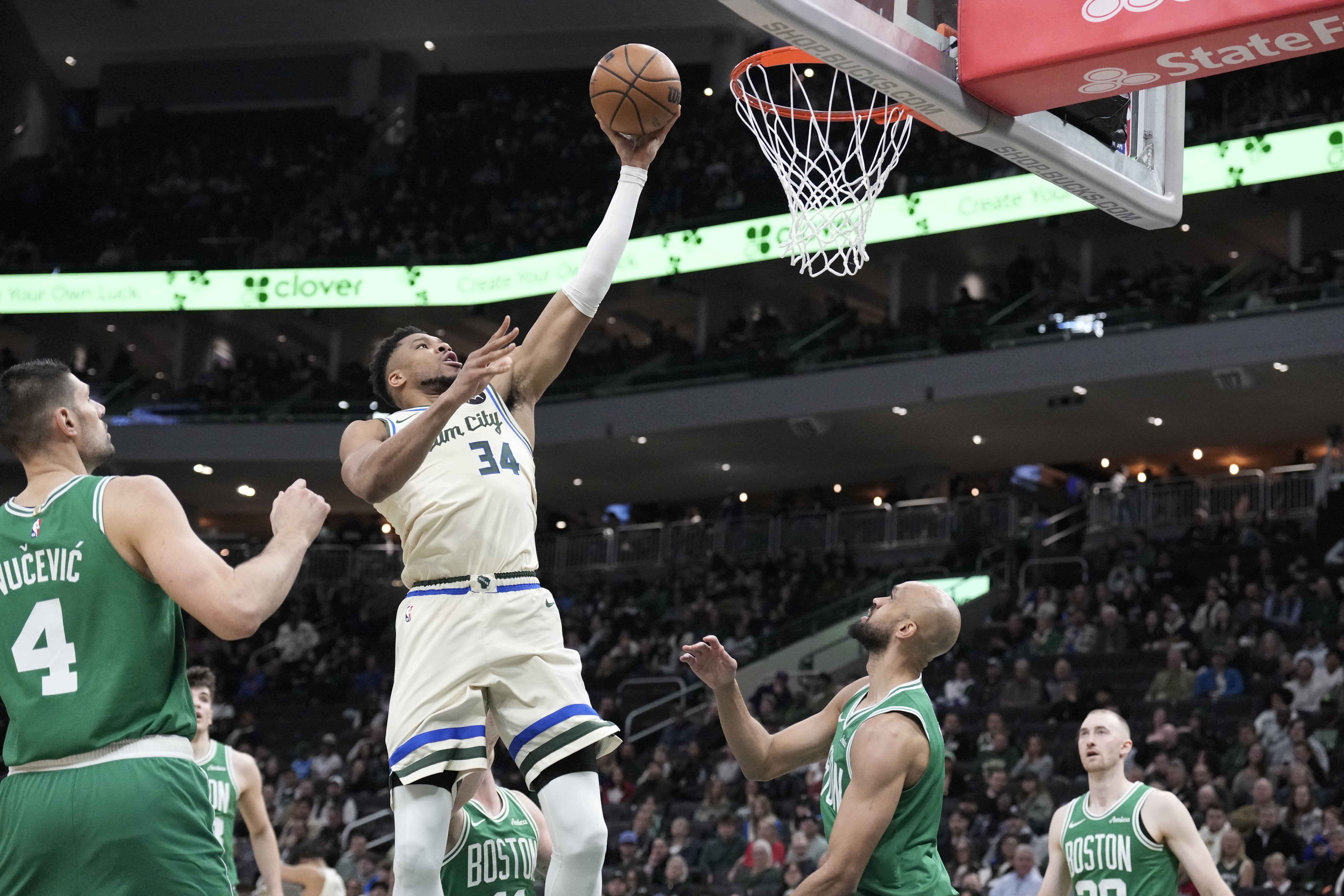 NBA: Giannis Antetokounmpo of the Milwaukee Bucks