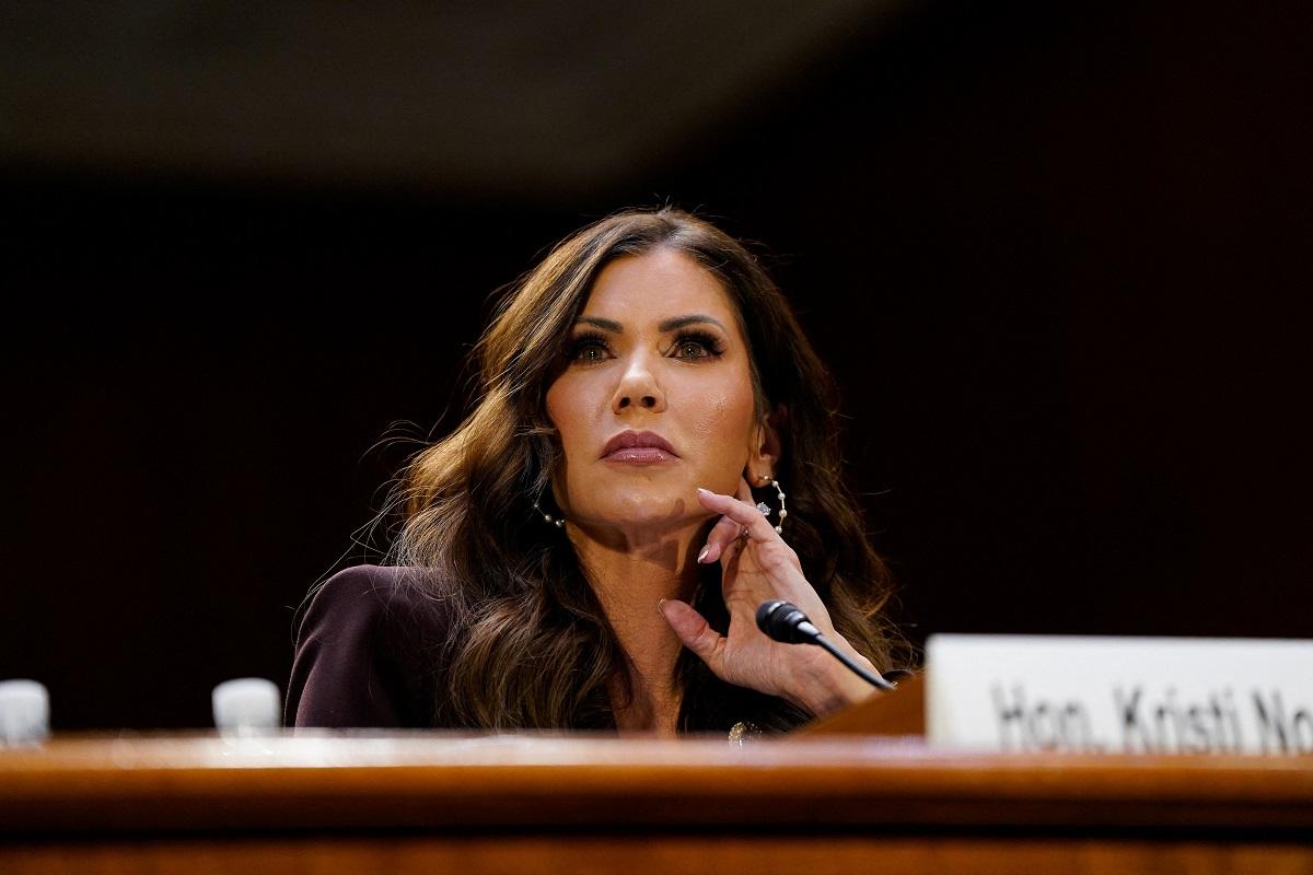 US homeland chief Noem stands by remarks calling slain US citizens terrorists