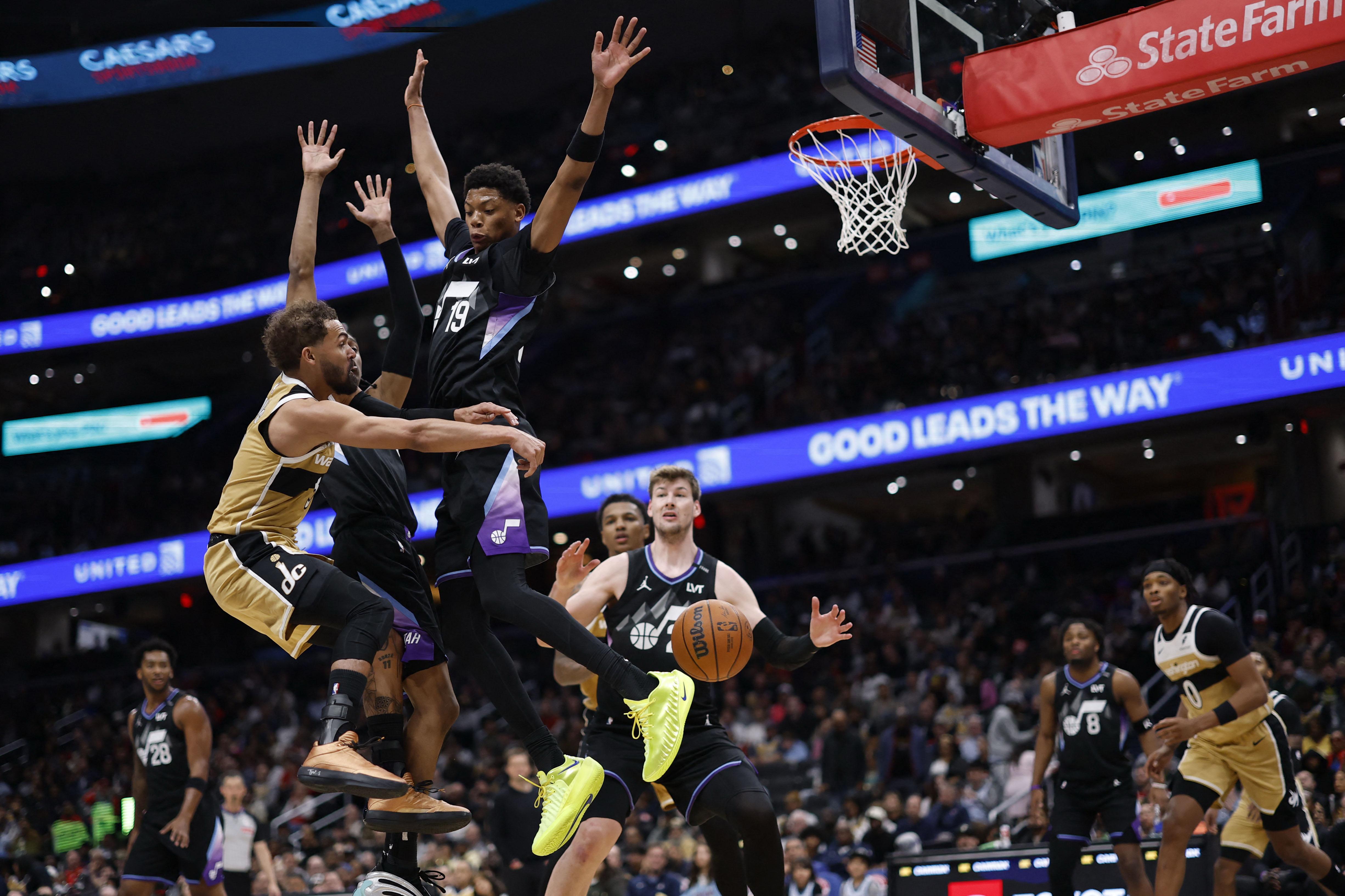 NBA: Jazz spoil Trae Young's Wizards debut, end 7-game skid