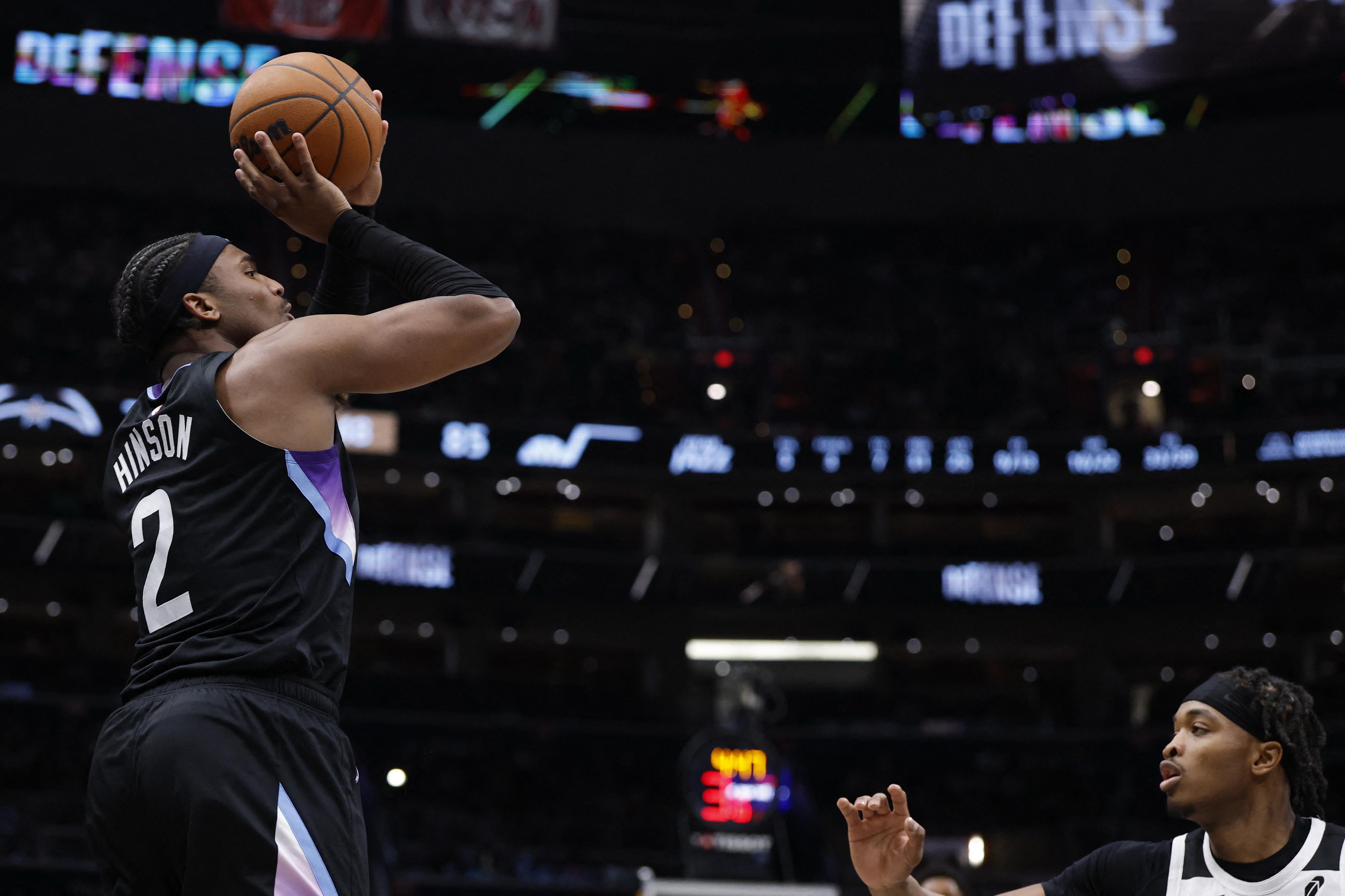 NBA: Blake Hinson's tiebreaking 3-pointer propels Jazz to win over Warriors