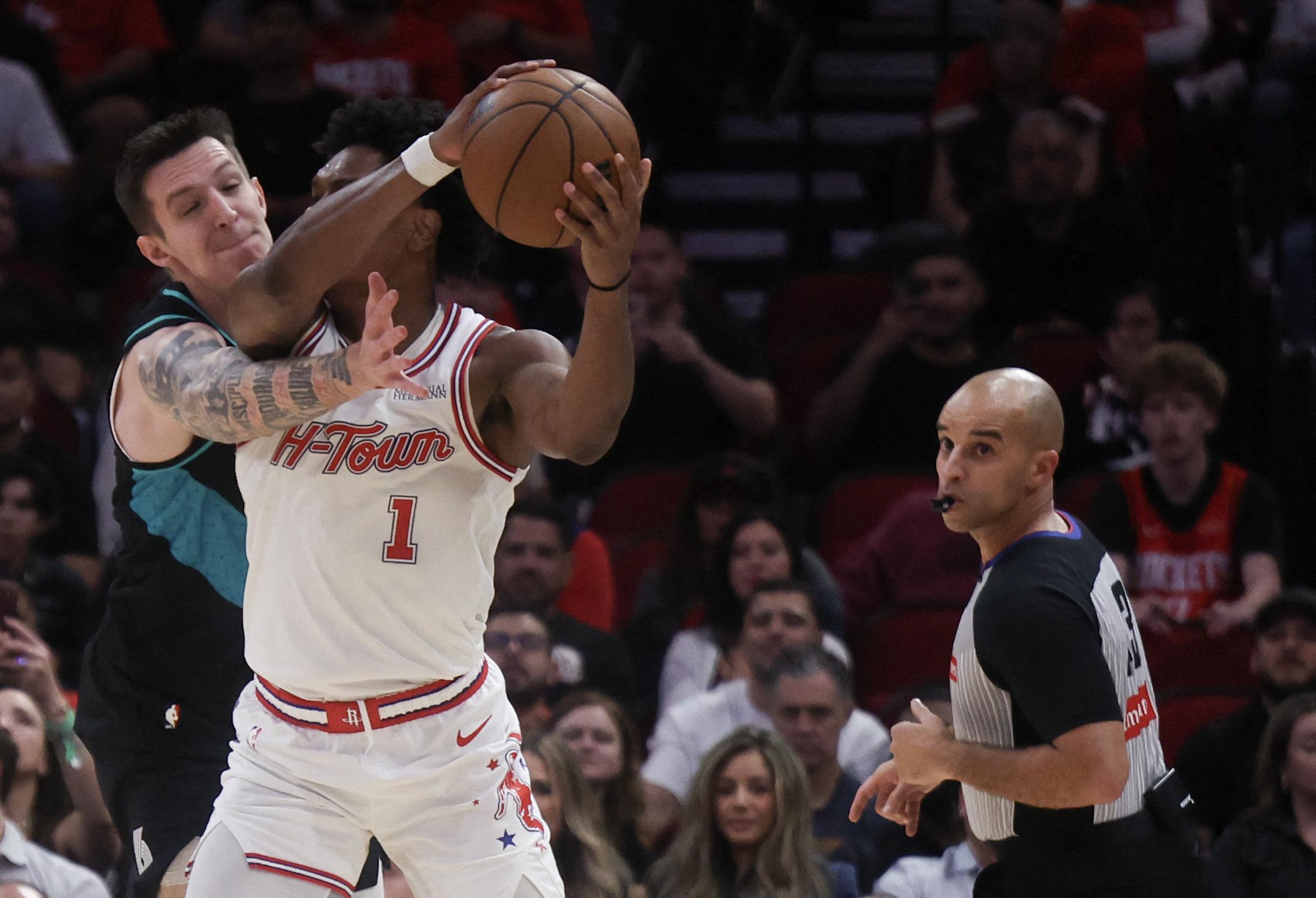 NBA: Amen Thompson rallies Rockets to win over Blazers