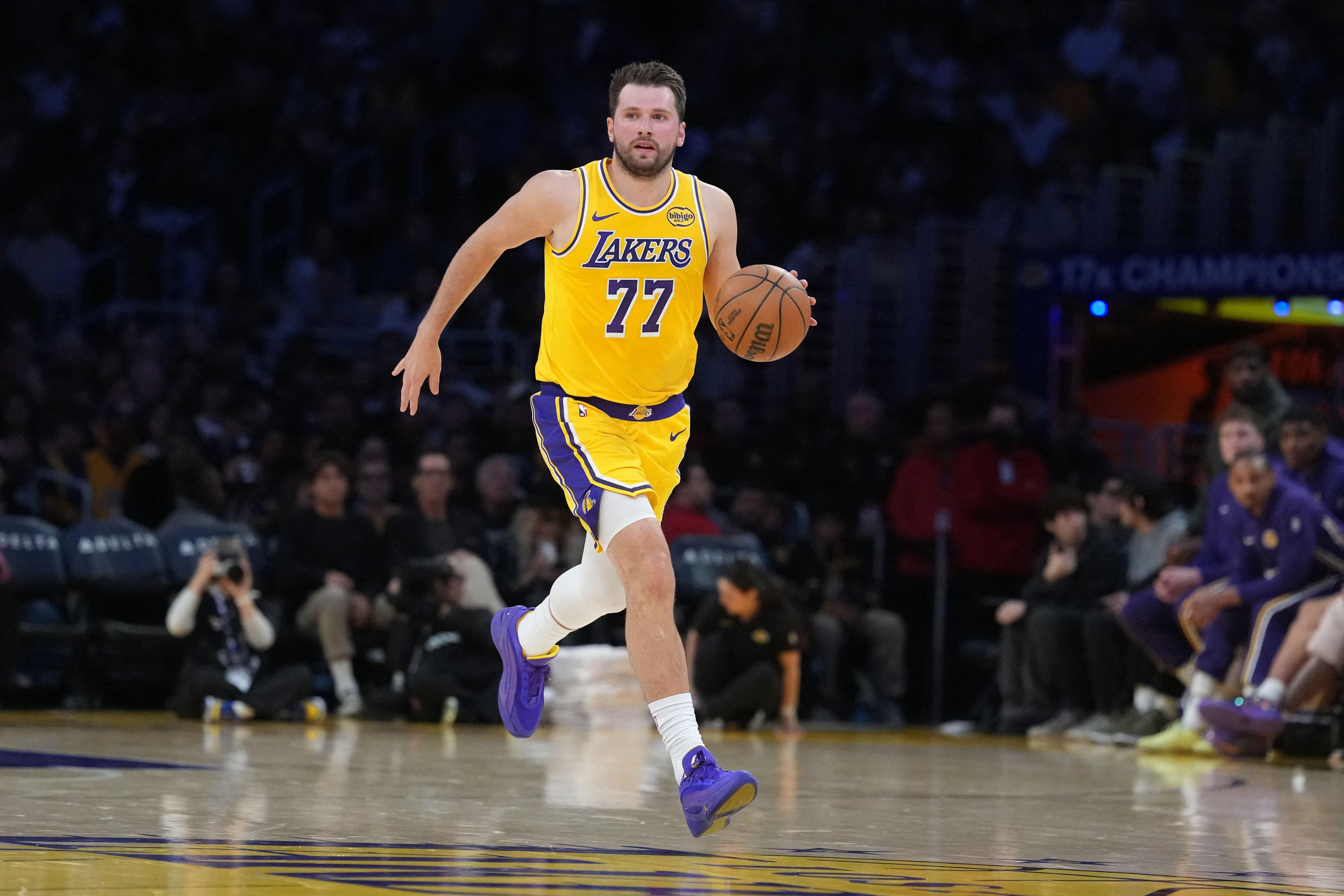 NBA: Luka Doncic joins elite club with 44 points in Lakers win