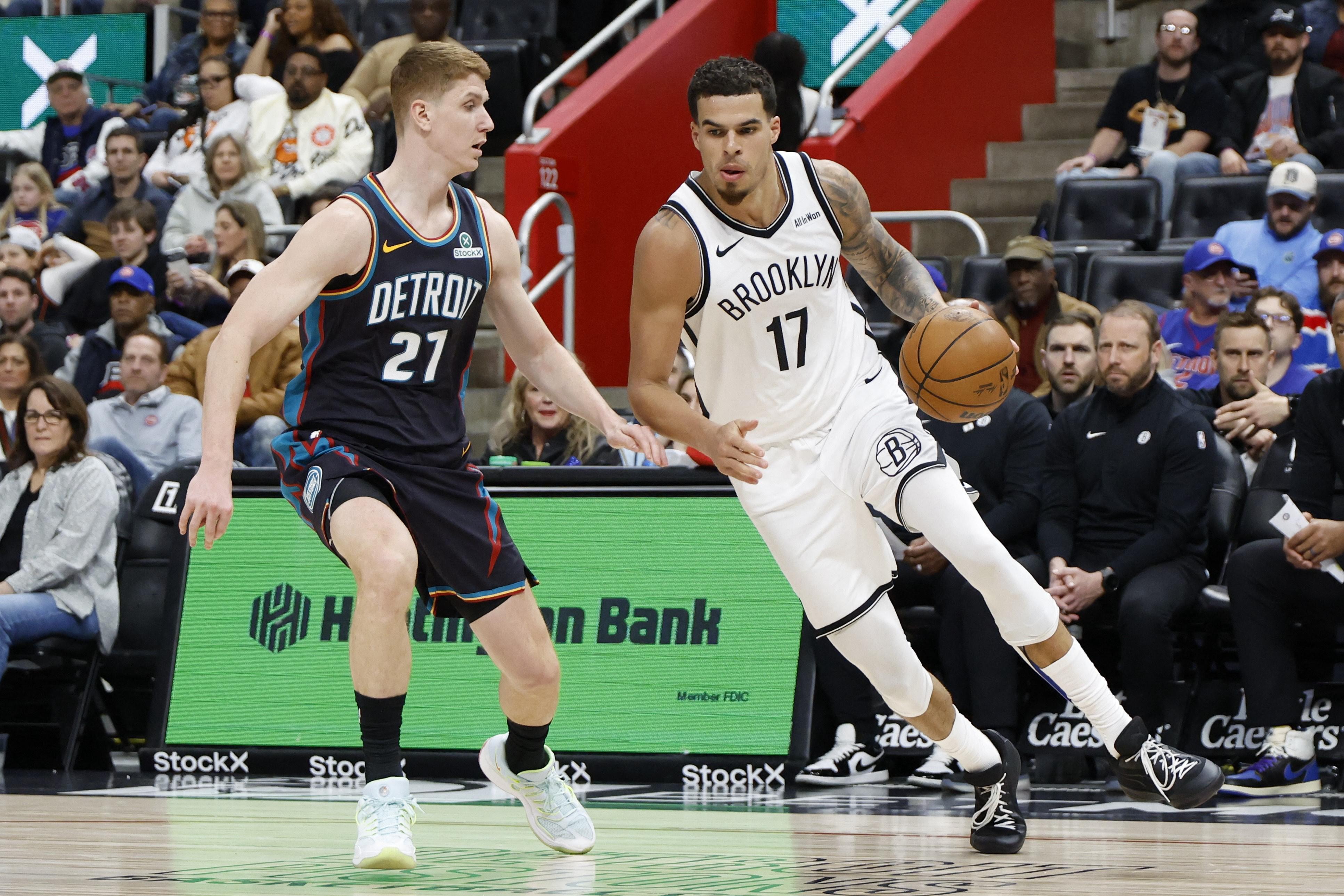 NBA: Michael Porter Jr., Nets surge late to stun Pistons