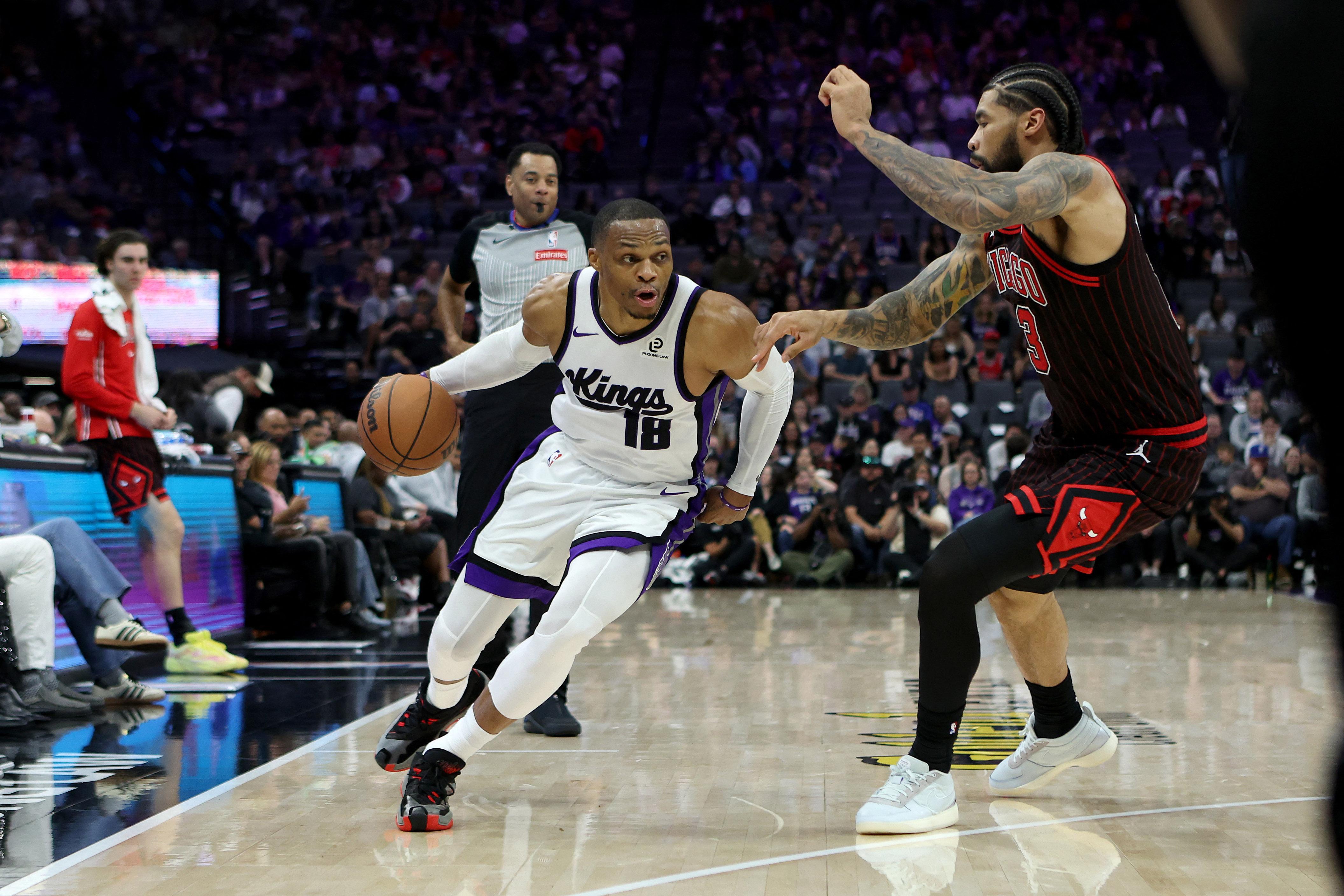 NBA: Russell Westbrook of Sacramento Kings