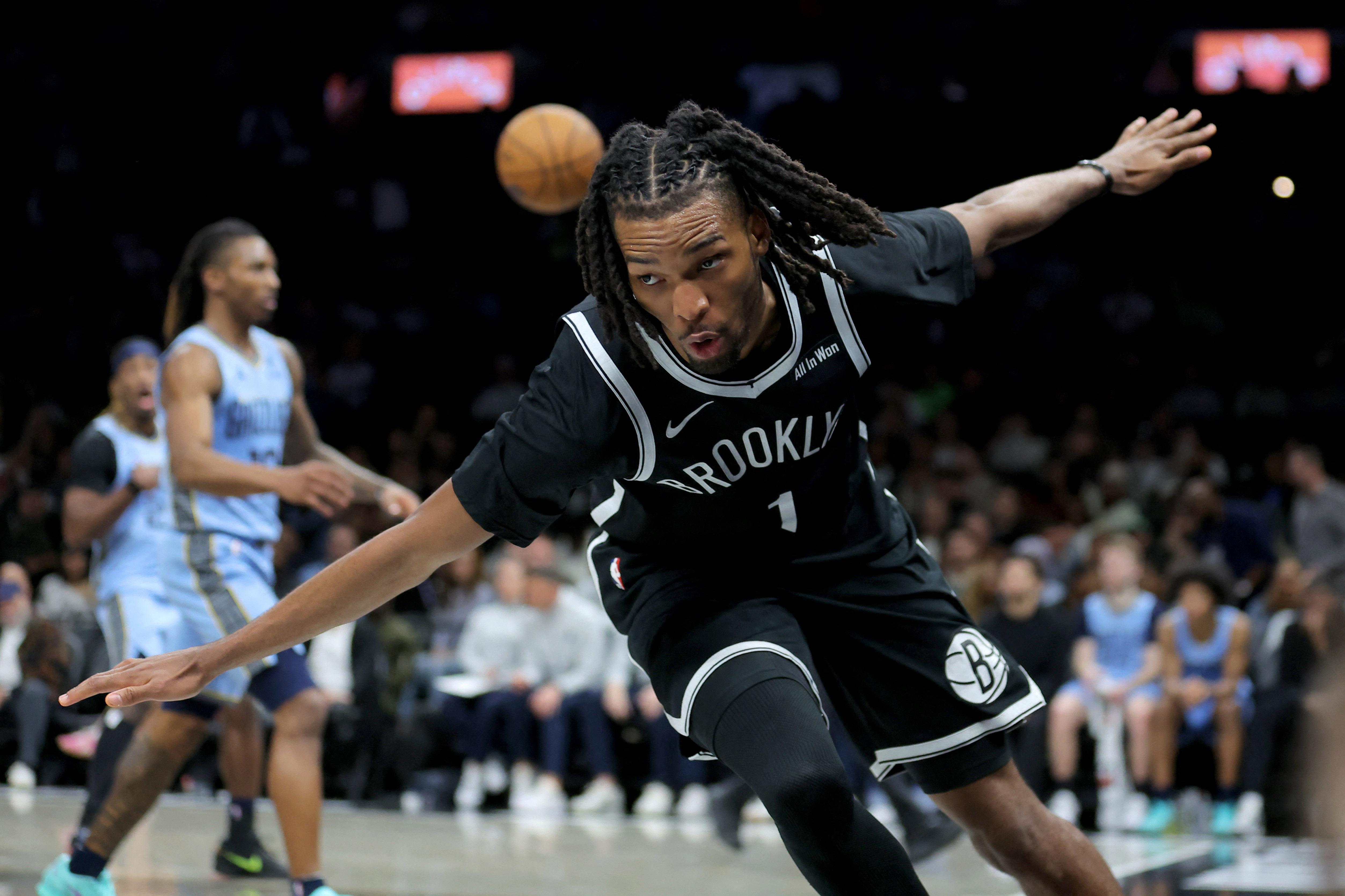 NBA: Nets push past Grizzlies for rare winning streak