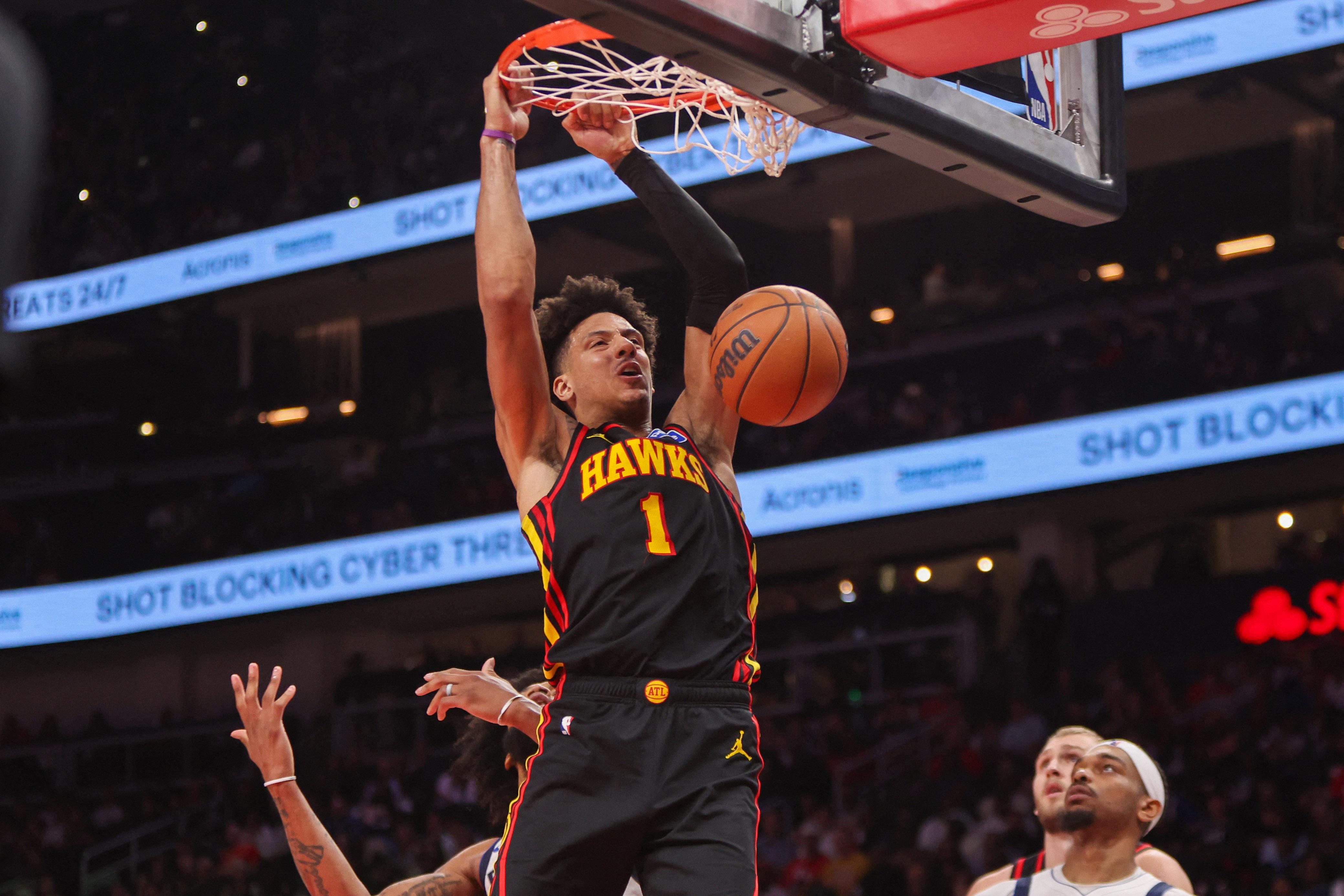 NBA: Jalen Johnson of the Atlanta Hawks