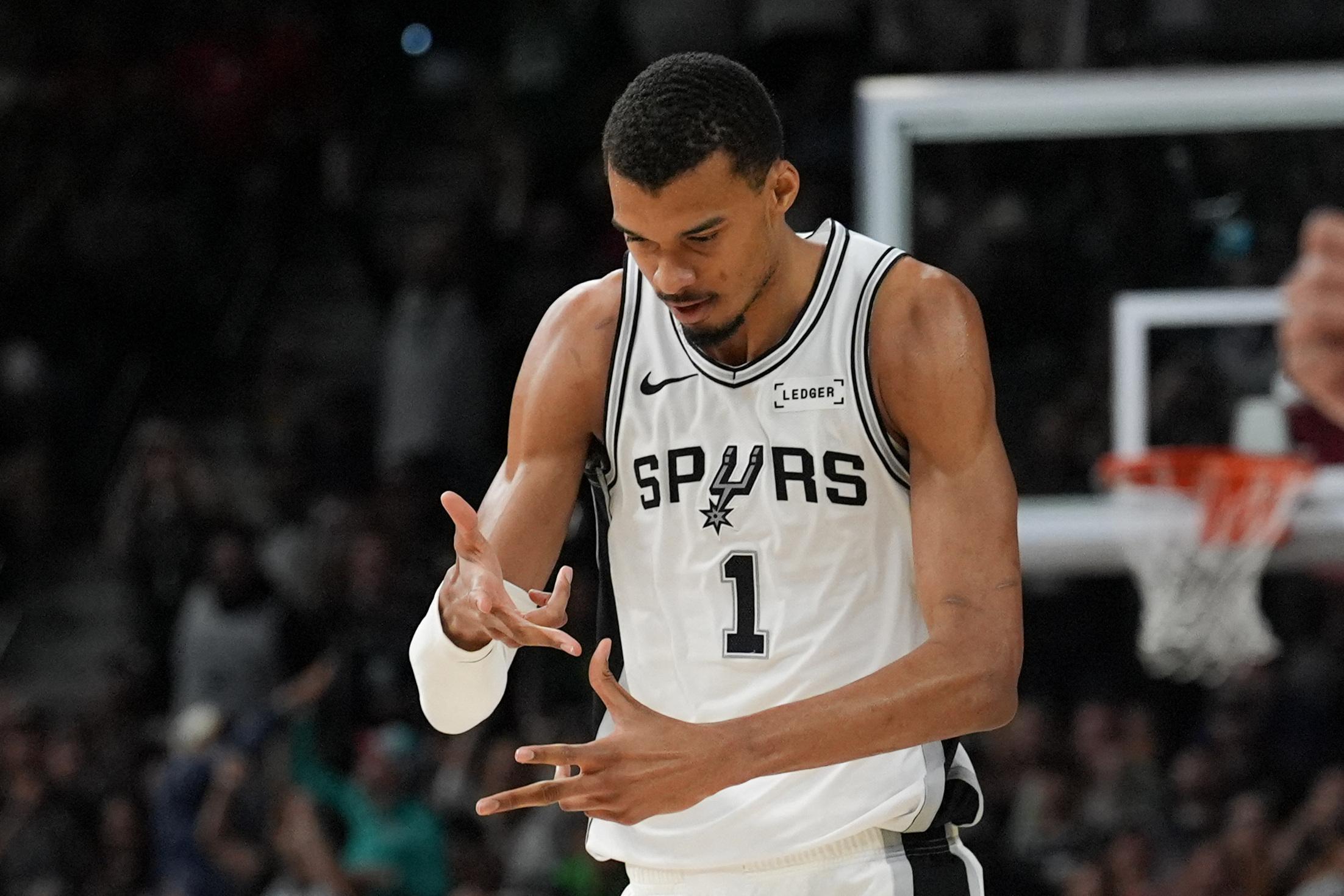 NBA: Victor Wembanyama of the San Antonio Spurs