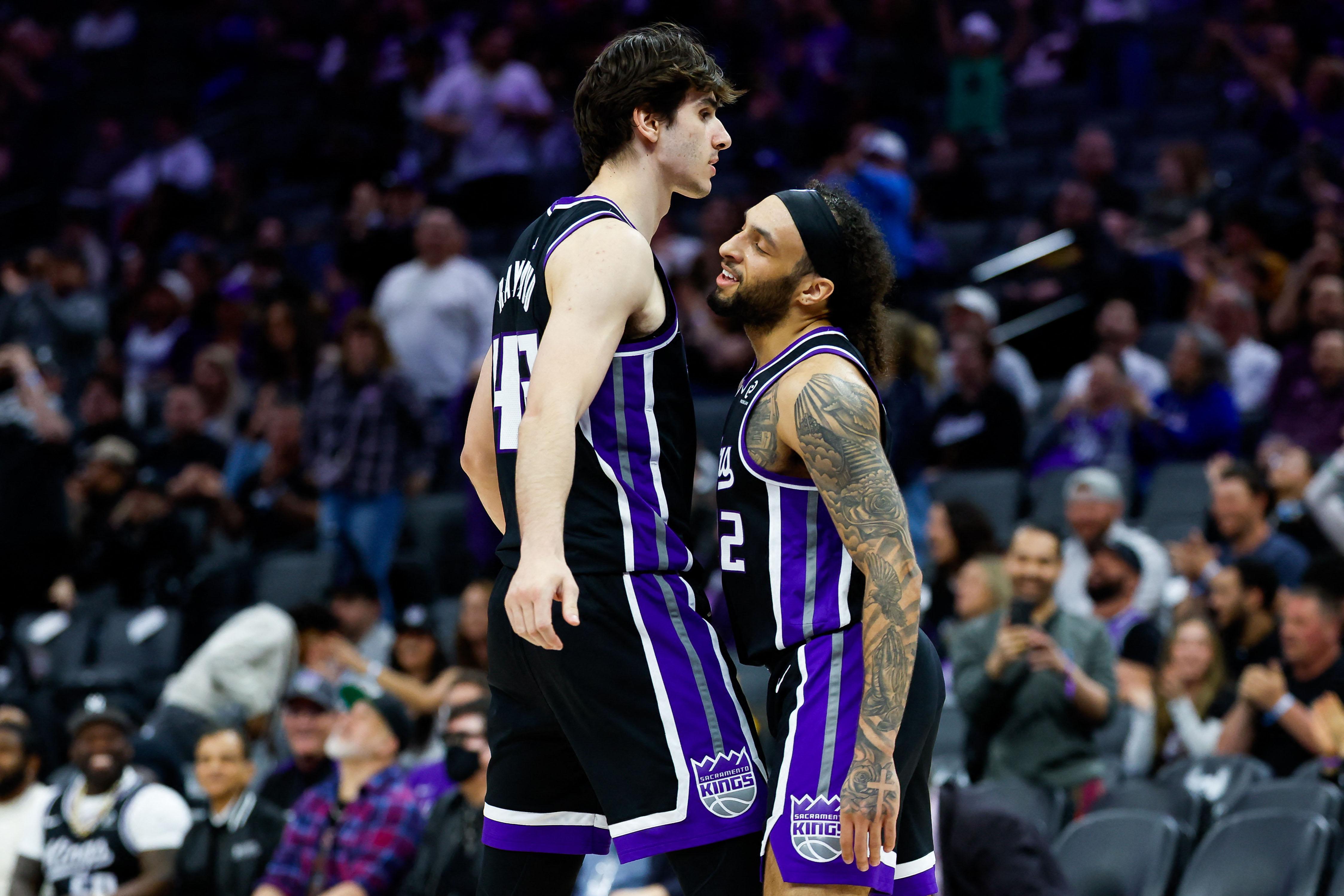 NBA: Maxime Raynaud and Devin Carter of the Sacramento Kings