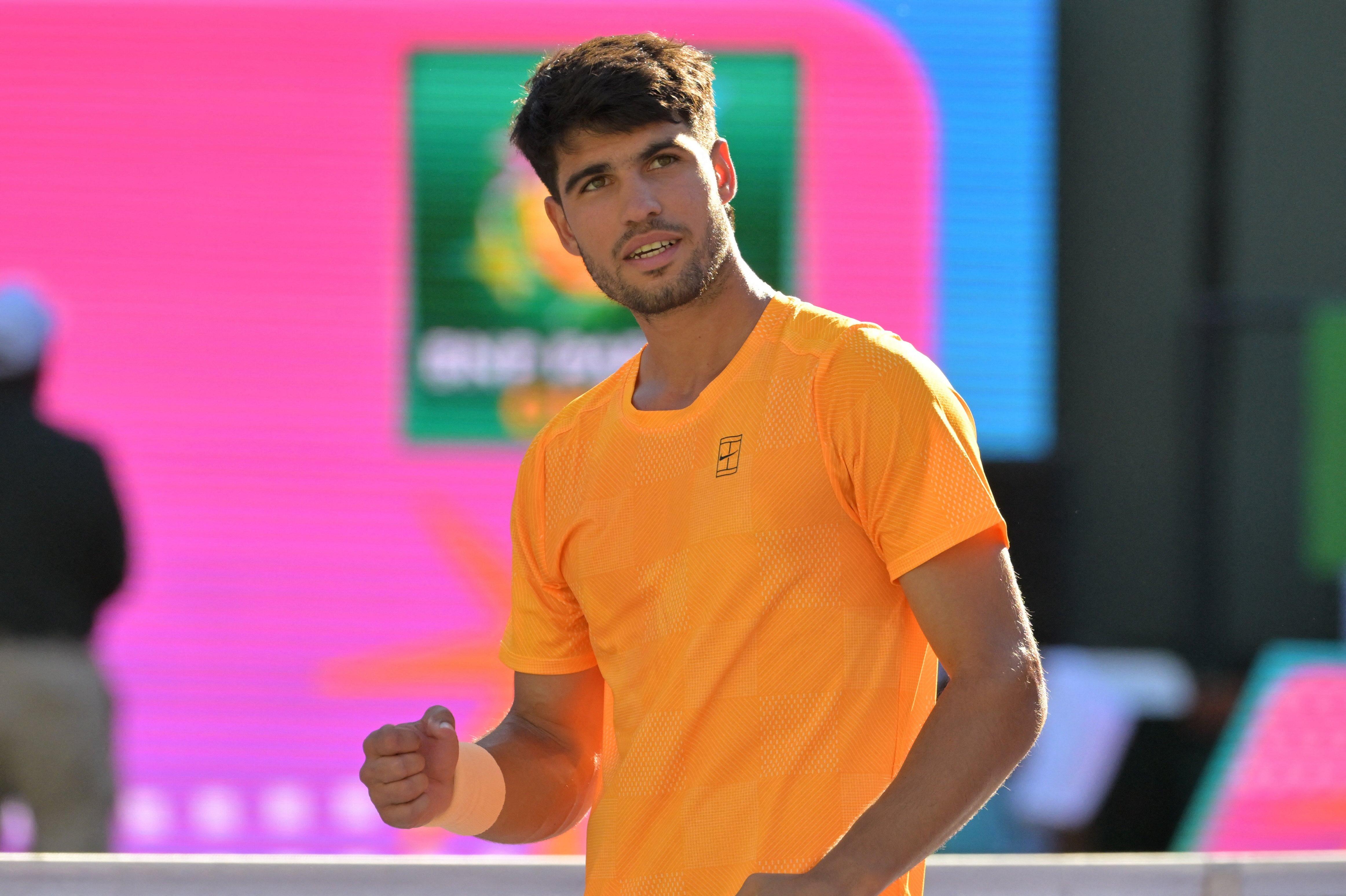 Carlos Alcaraz pleased with performance, reaches Indian Wells QF