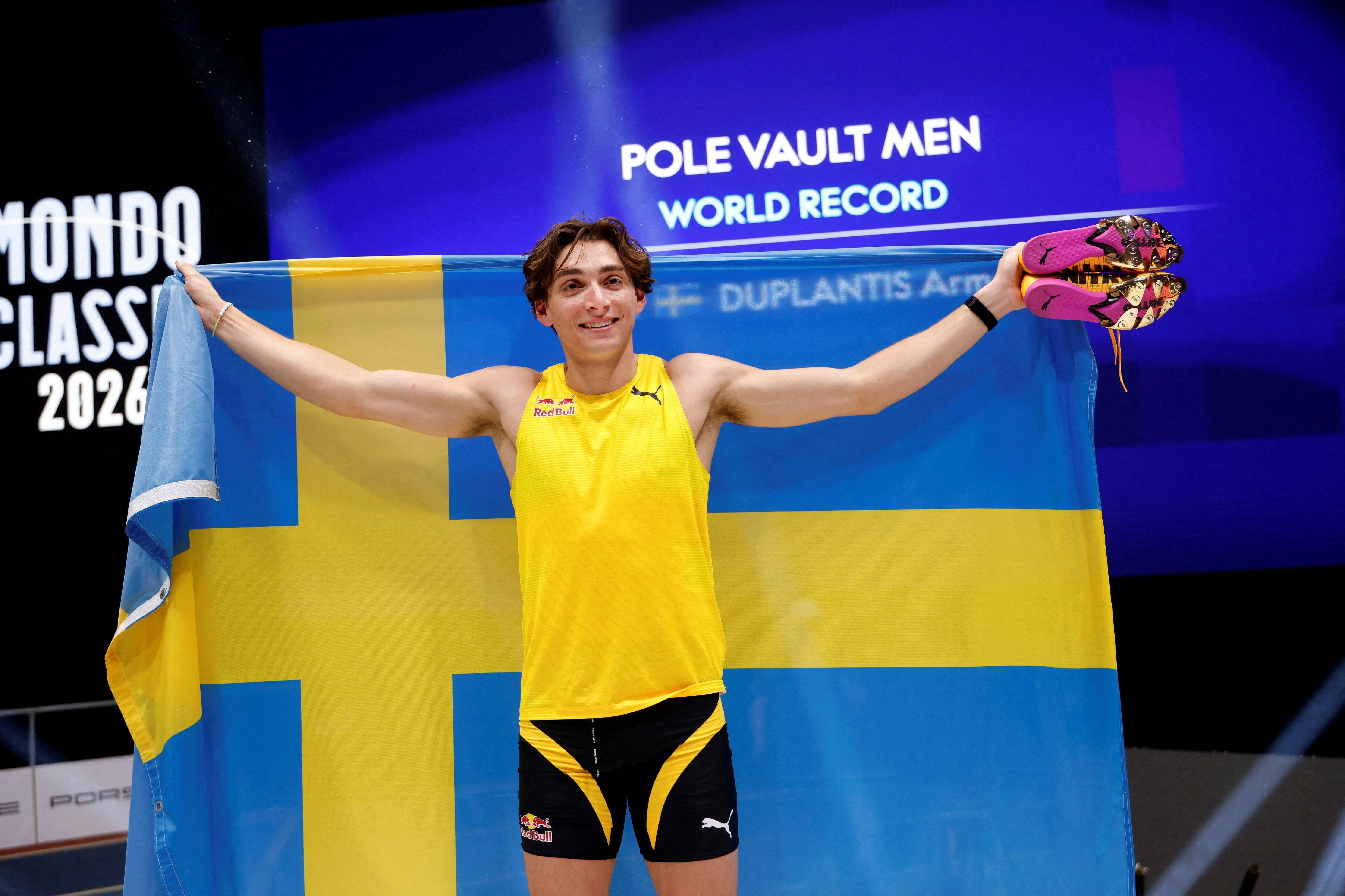 Pole vault world record holder Duplantis adopts longer run-up to generate more power