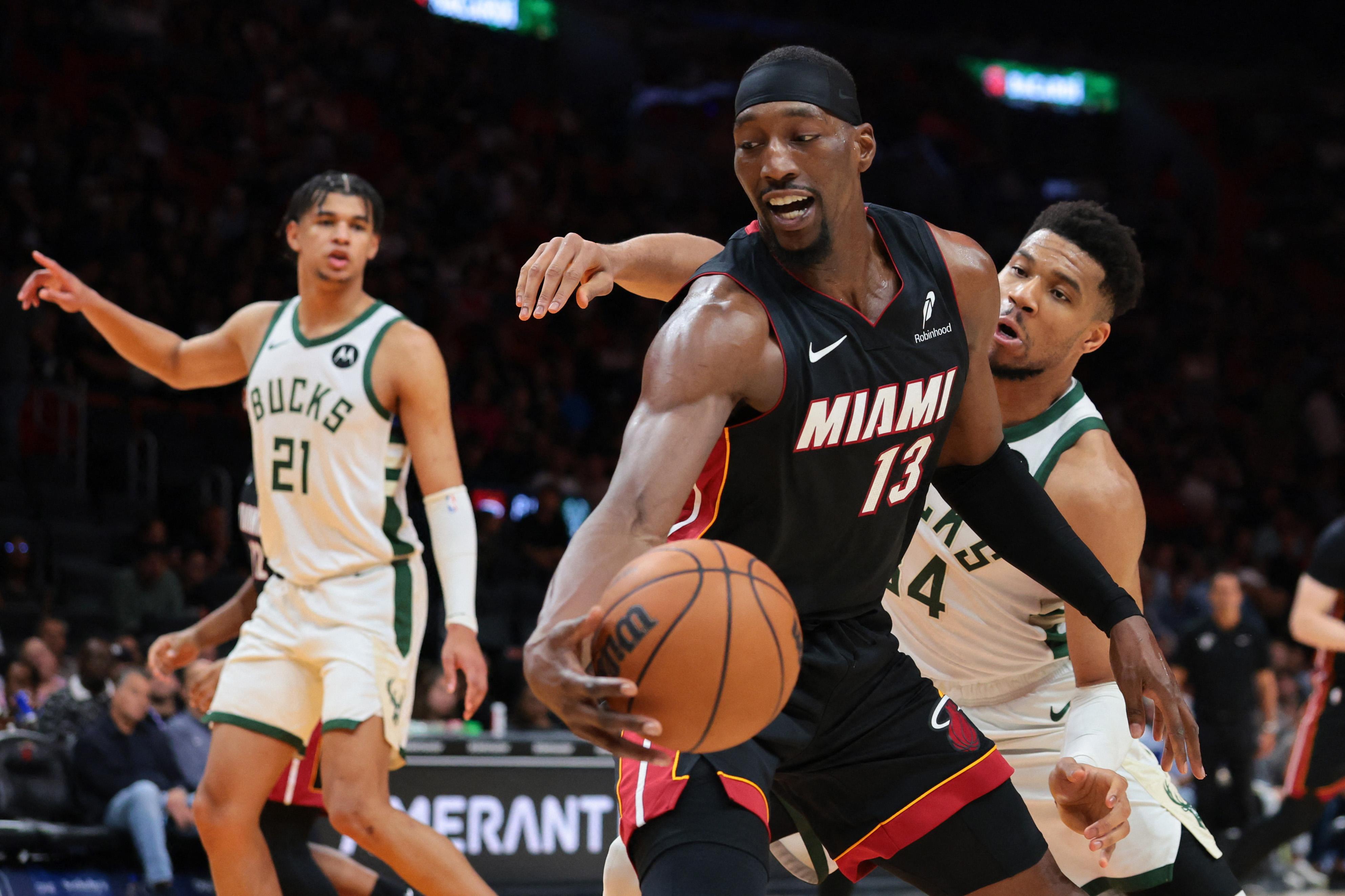 NBA: Bam Adebayo of the Miami Heat