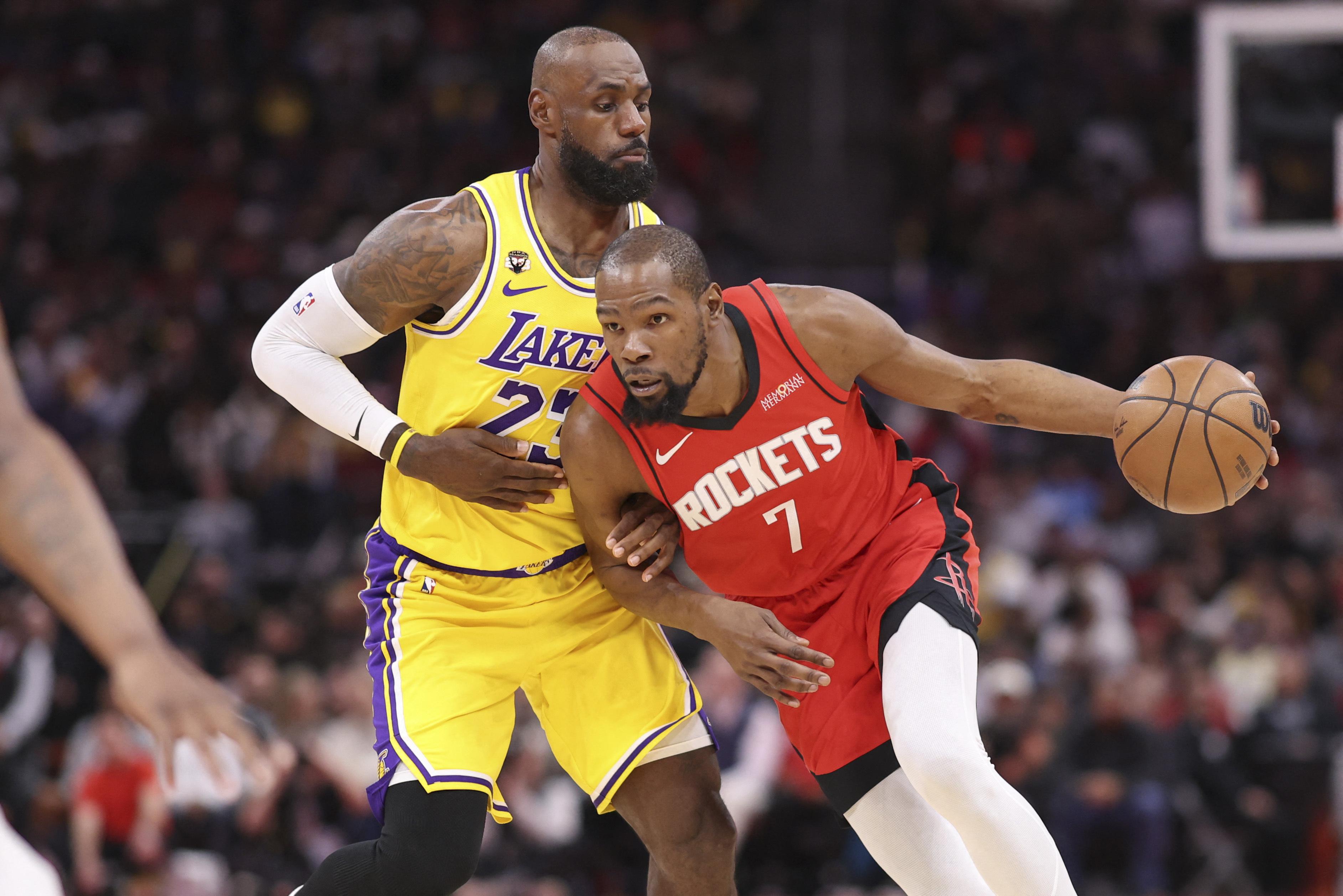 NBA scores today: Lakers vs Rockets, Warriors vs Wizards, and other games