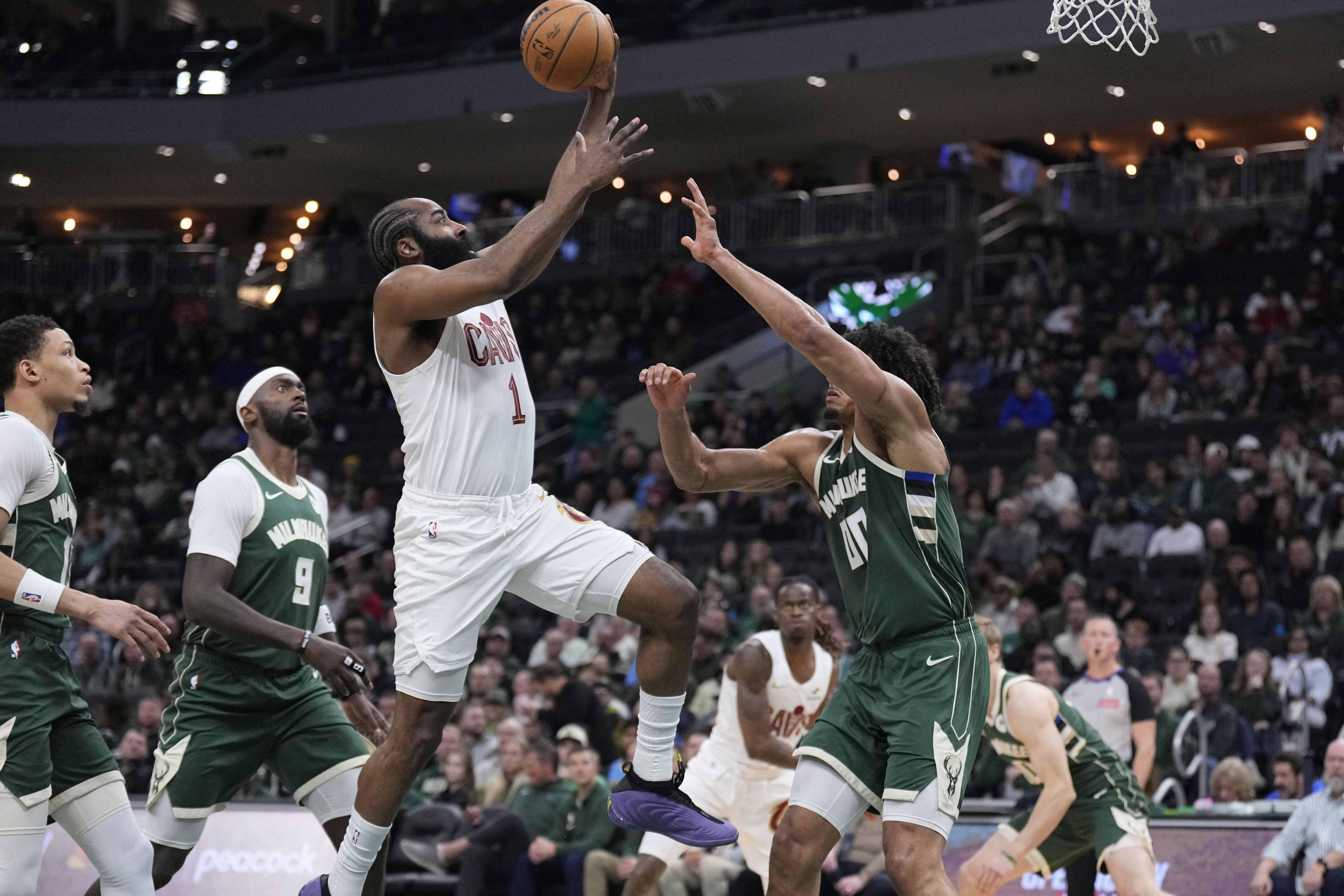 NBA: Evan Mobley and James Harden tally 27 each as Cavs stop Bucks