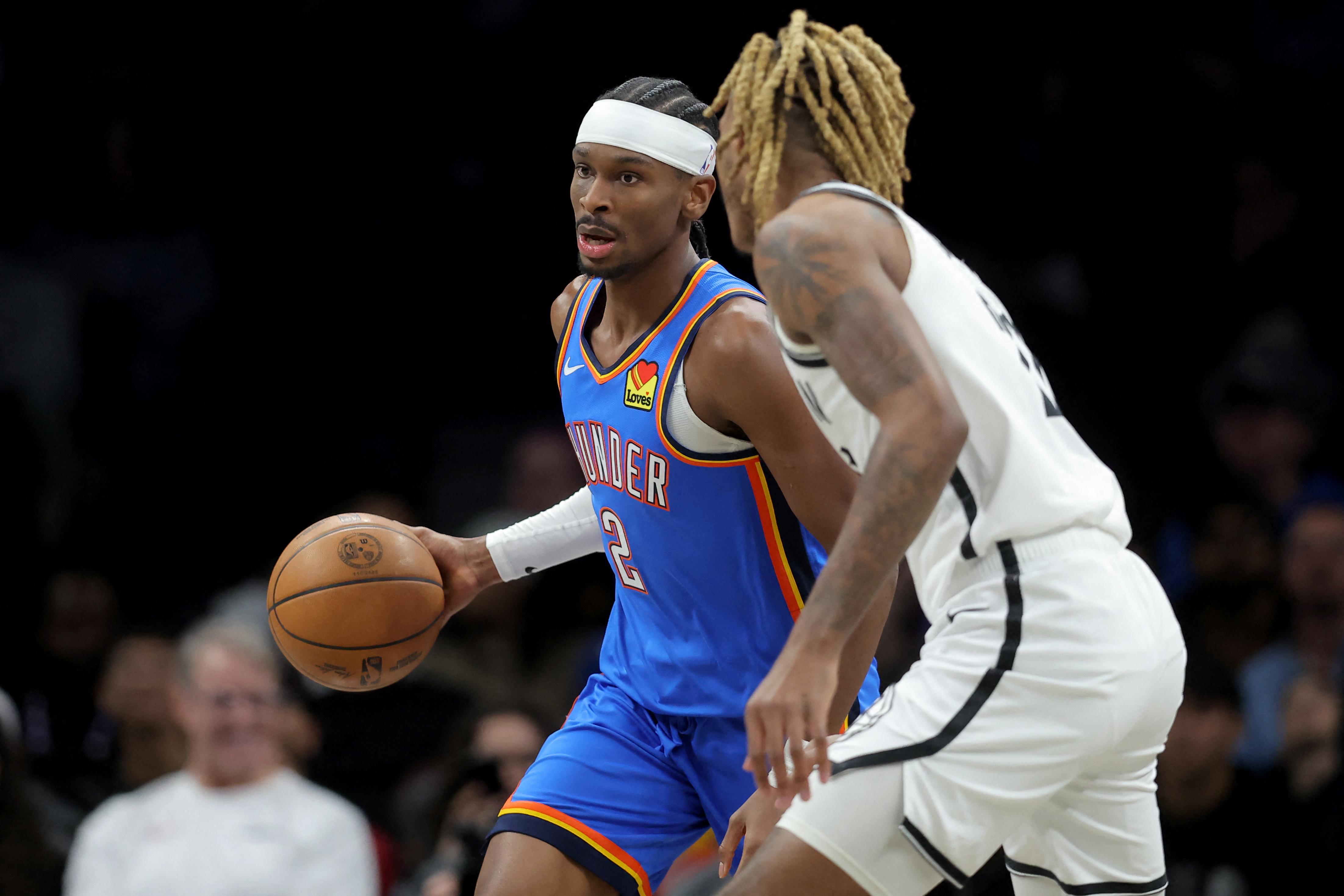 NBA: Shai Gilgeous-Alexander of the Oklahoma City Thunder