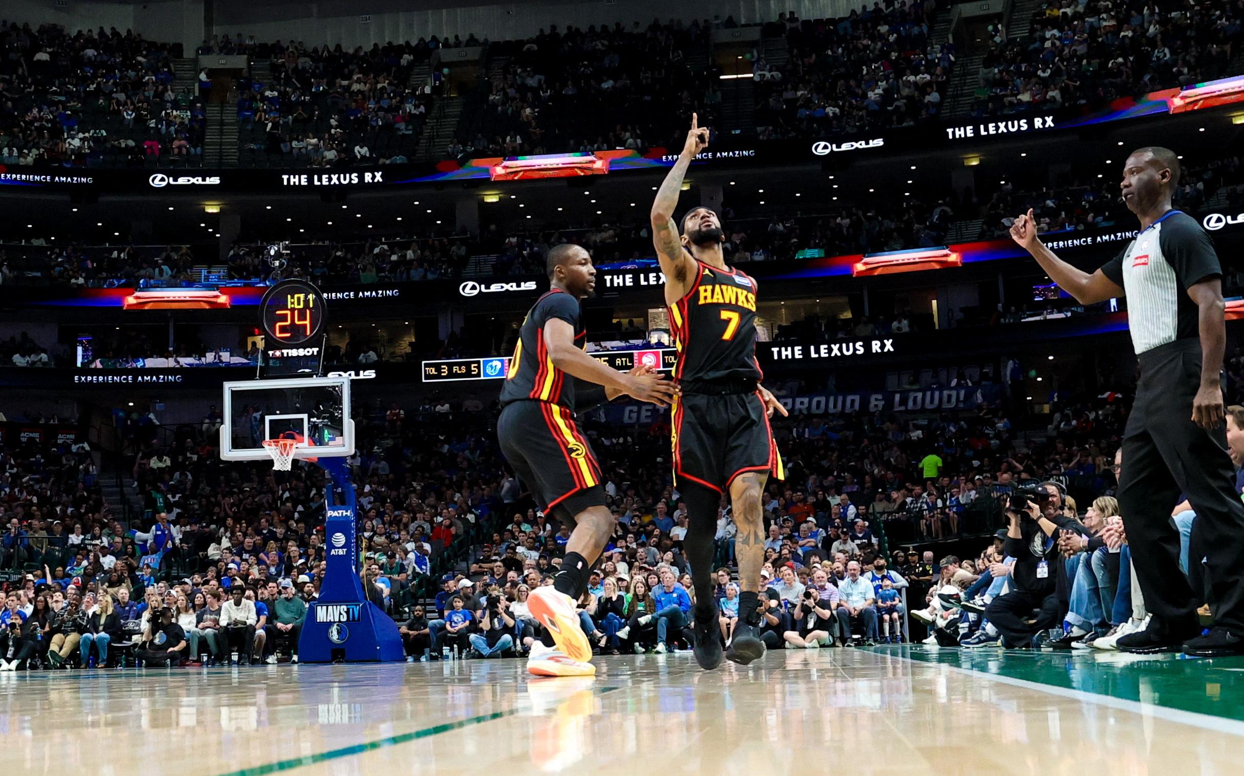 NBA: Hawks win 11th in a row, extend Mavericks' home skid