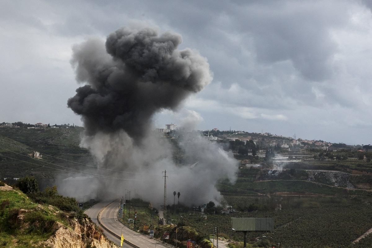Israel strikes main bridge in south Lebanon, orders destruction of homes near border