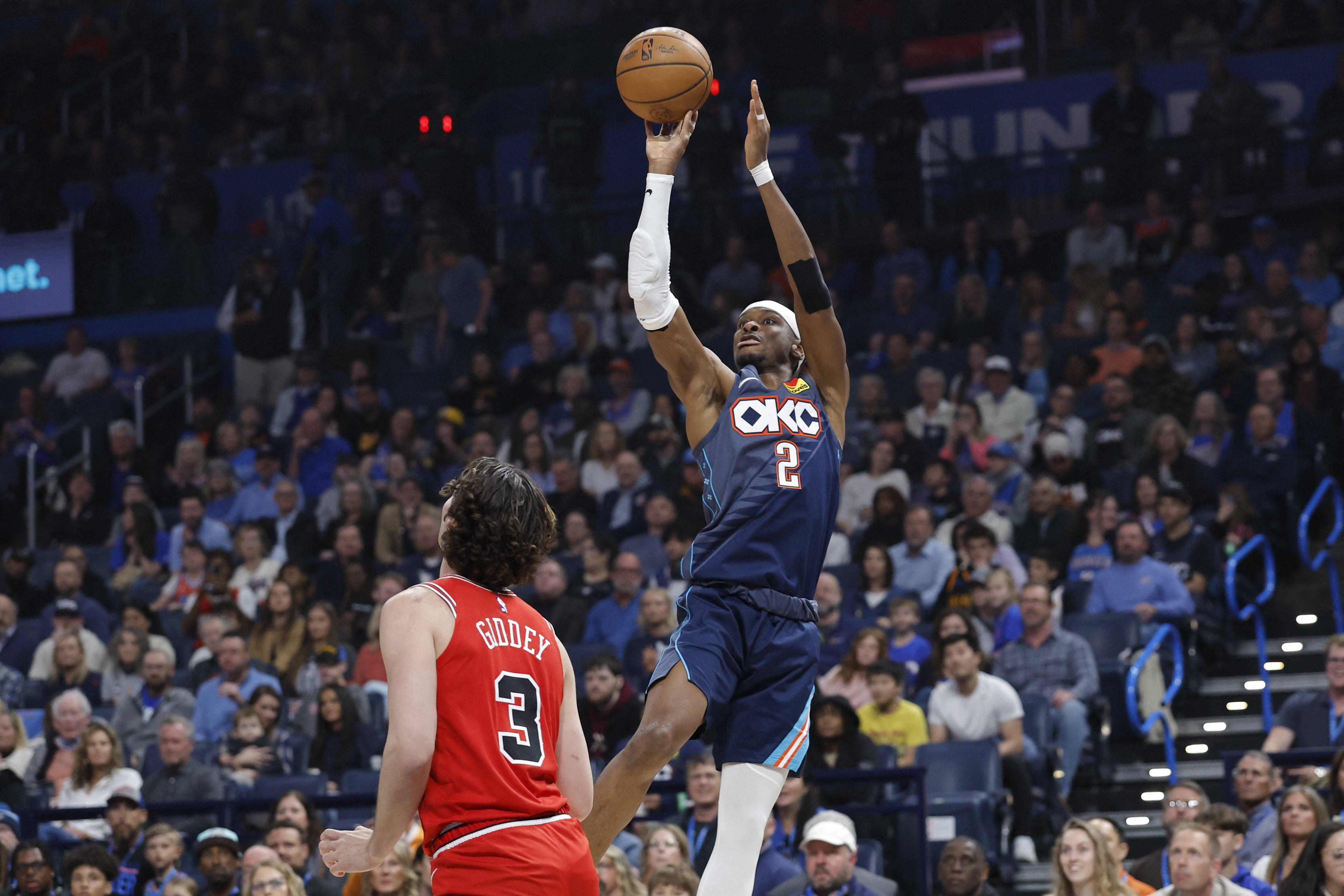 NBA: Thunder use 22-0 second-half run to rally past Bulls