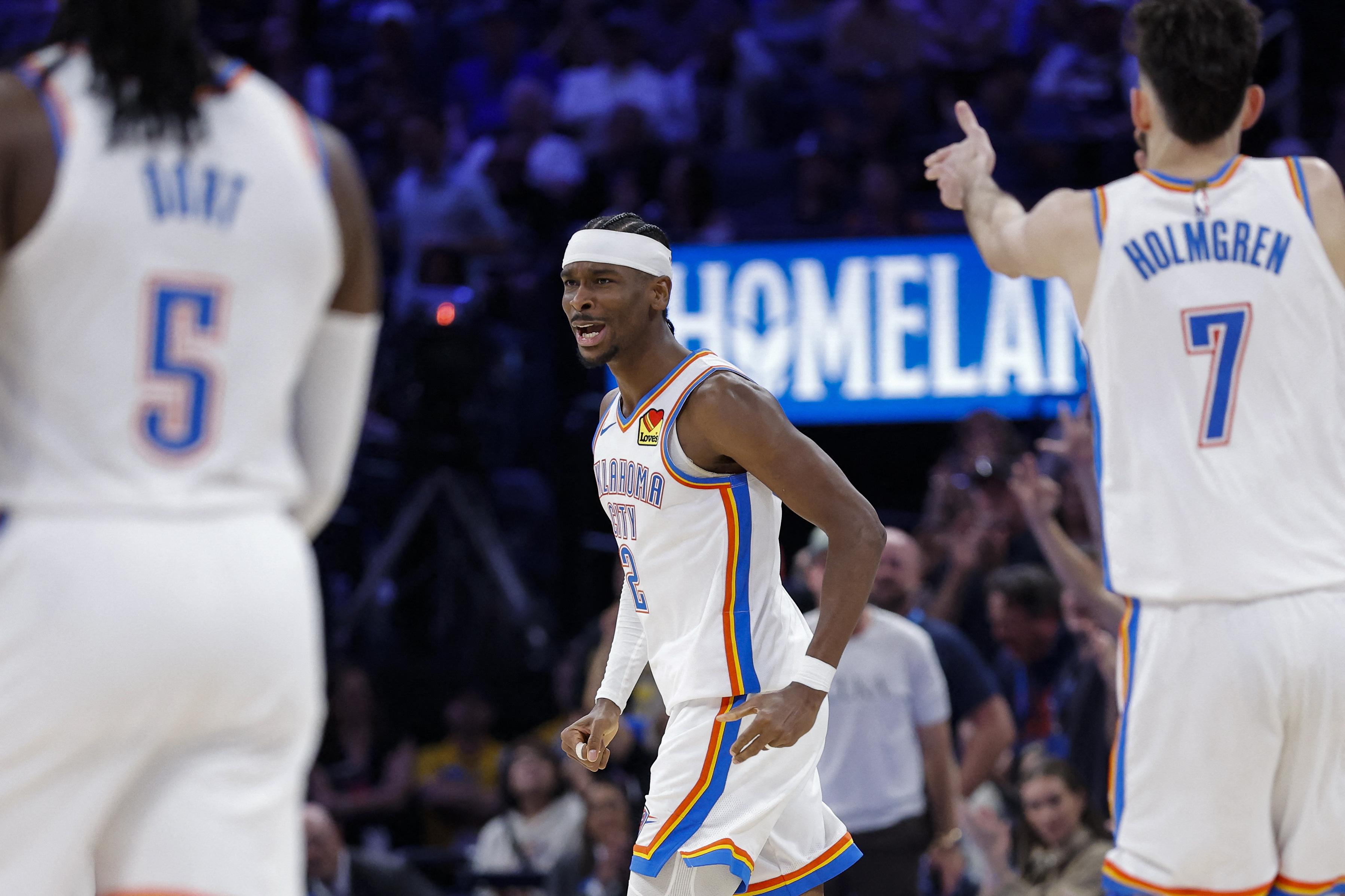 NBA: Shai Gilgeous-Alexander of the Oklahoma City Thunder