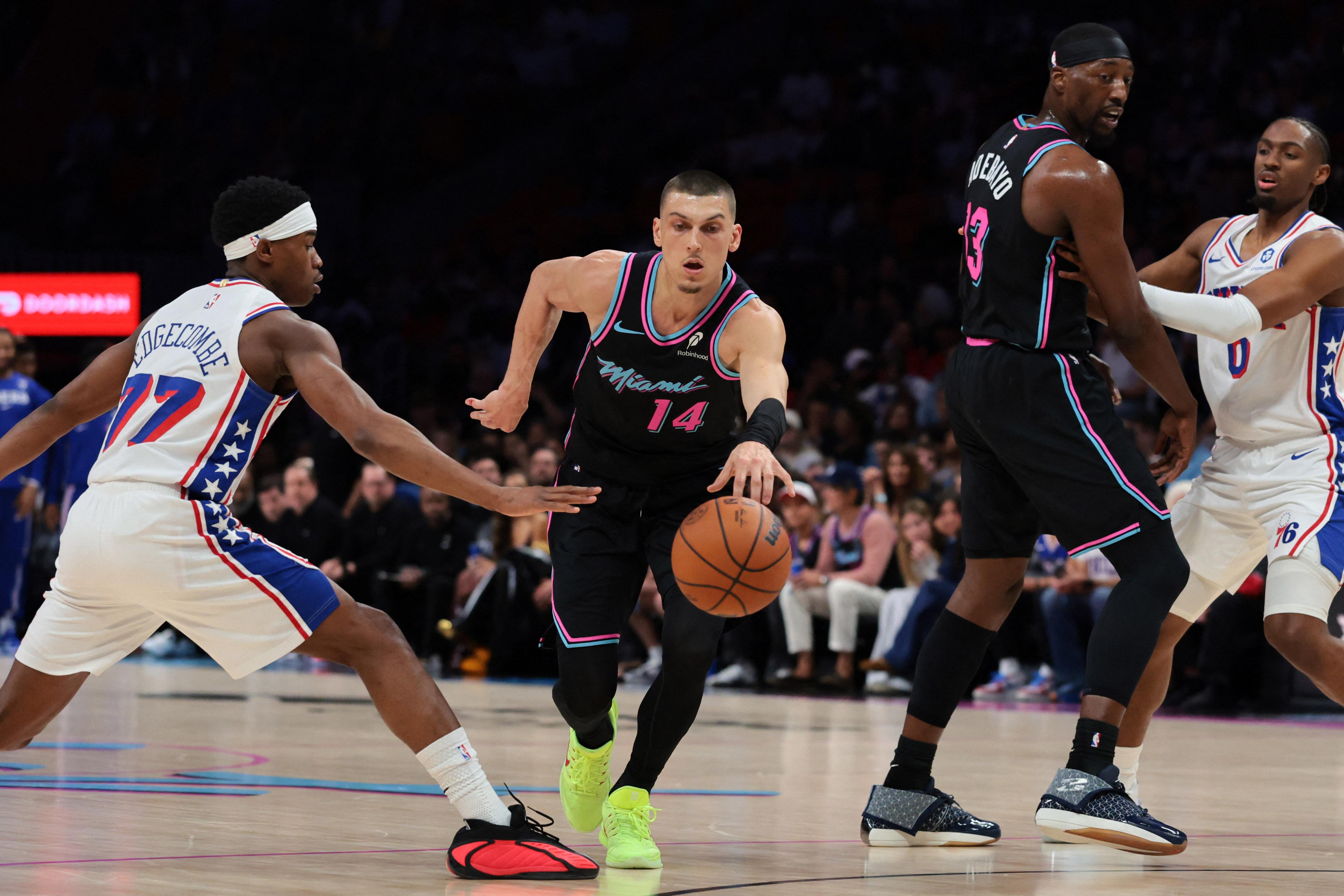 NBA: Tyler Herro of the Miami Heat