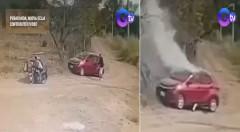 Pagsunog sa kotse na may nakitang 2 bangkay sa Nueva Ecija, nahuli-cam