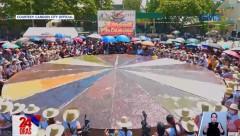 Giant kalamay na hanggang 4,000 tao ang puwedeng pumapak, ibinida sa Candon, Ilocos Sur festival