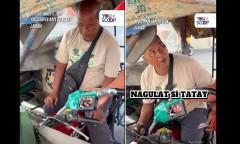 Tricycle driver, nagtaka at tila nangamba nang i-full tank ng gasoline boy ang sasakyan niya