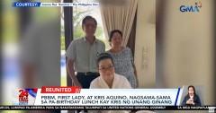 Kris Aquino attends birthday lunch at Bahay Pangulo