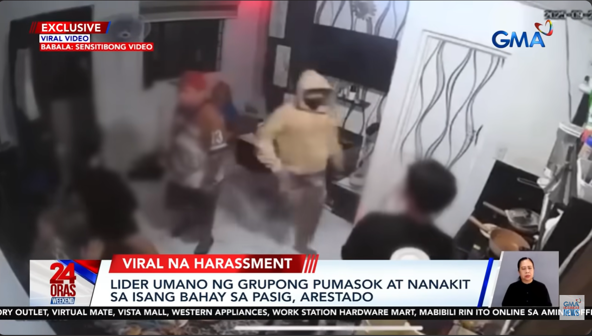 Suspect tagged in violent Pasig home invasion nabbed