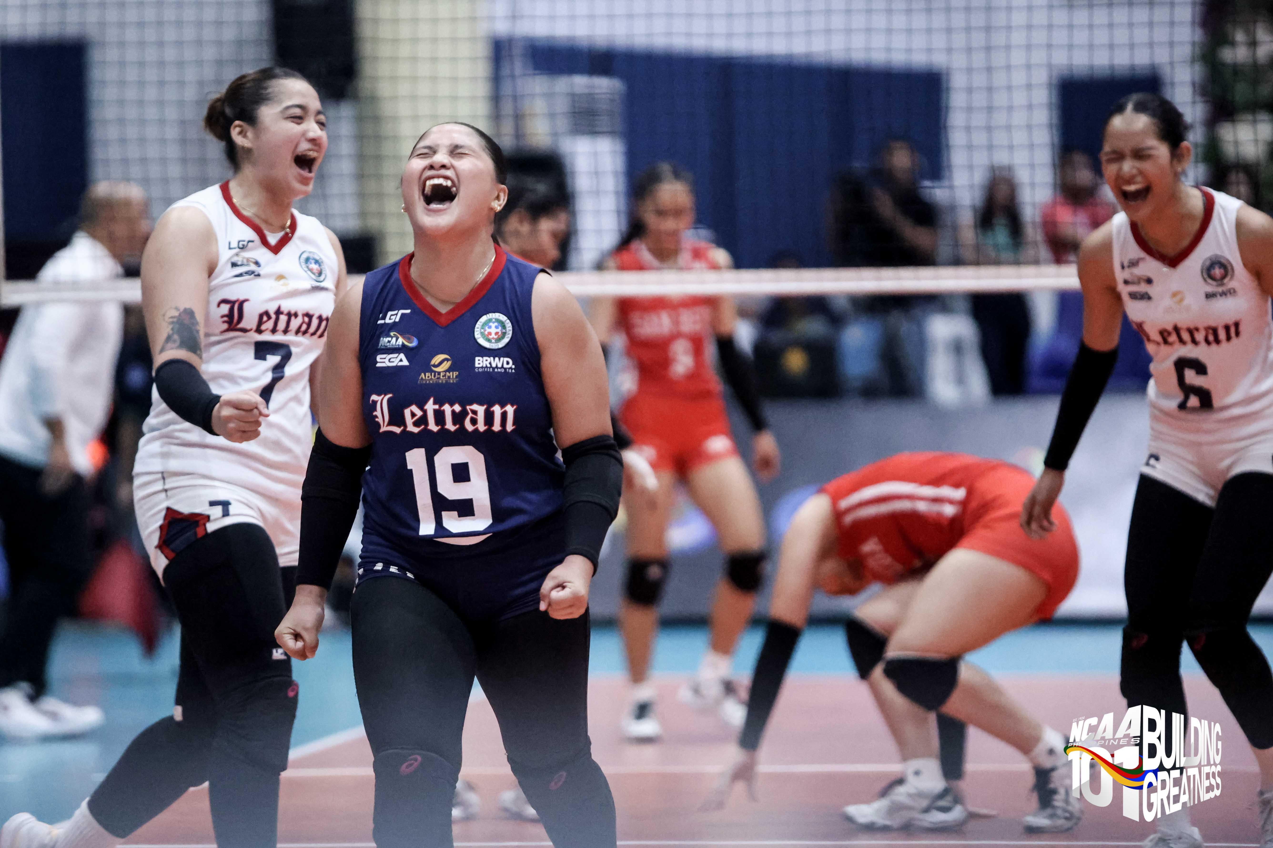 NCAA 101 women's volleyball: Lara Mae Silva of Letran