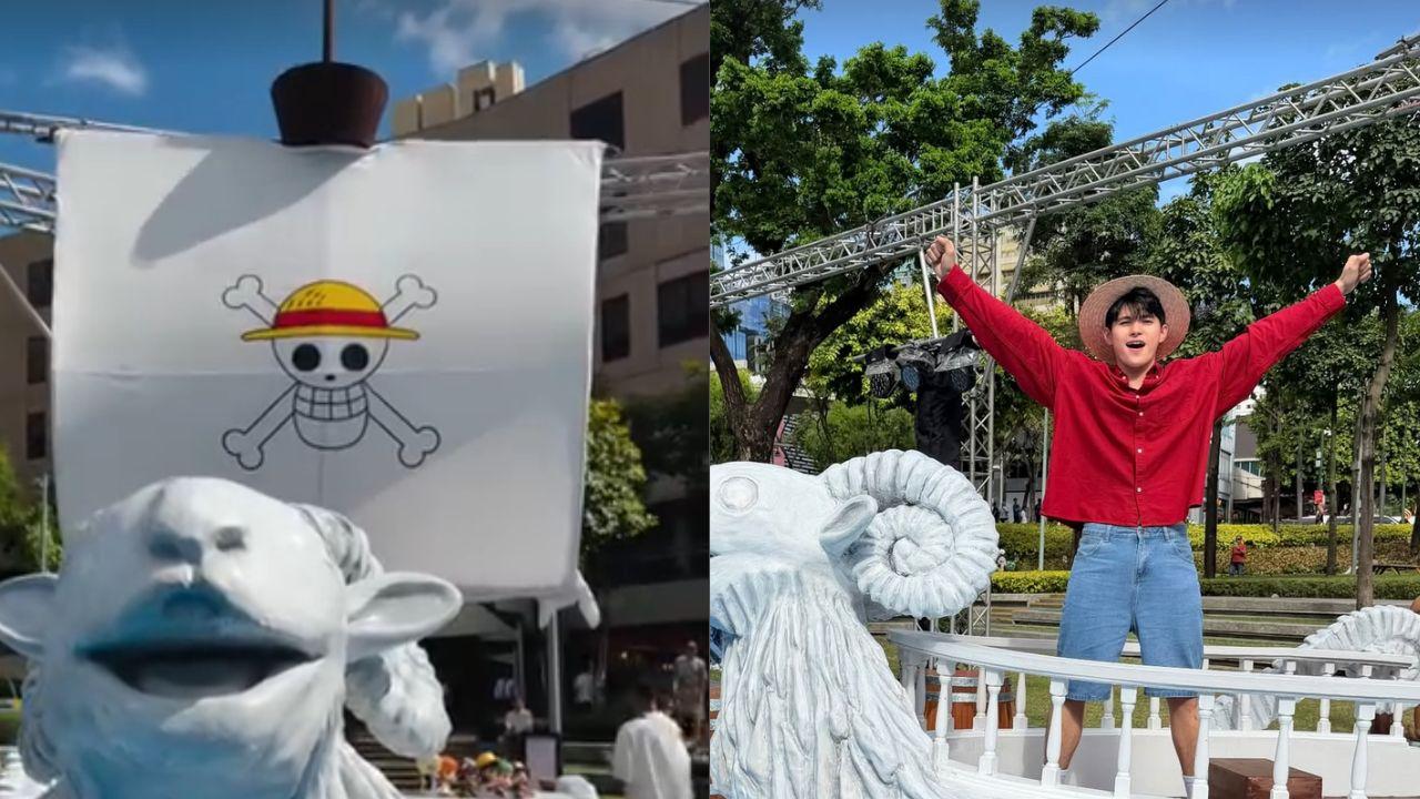 ‘One Piece’-themed display pops up at BGC Amphitheatre
