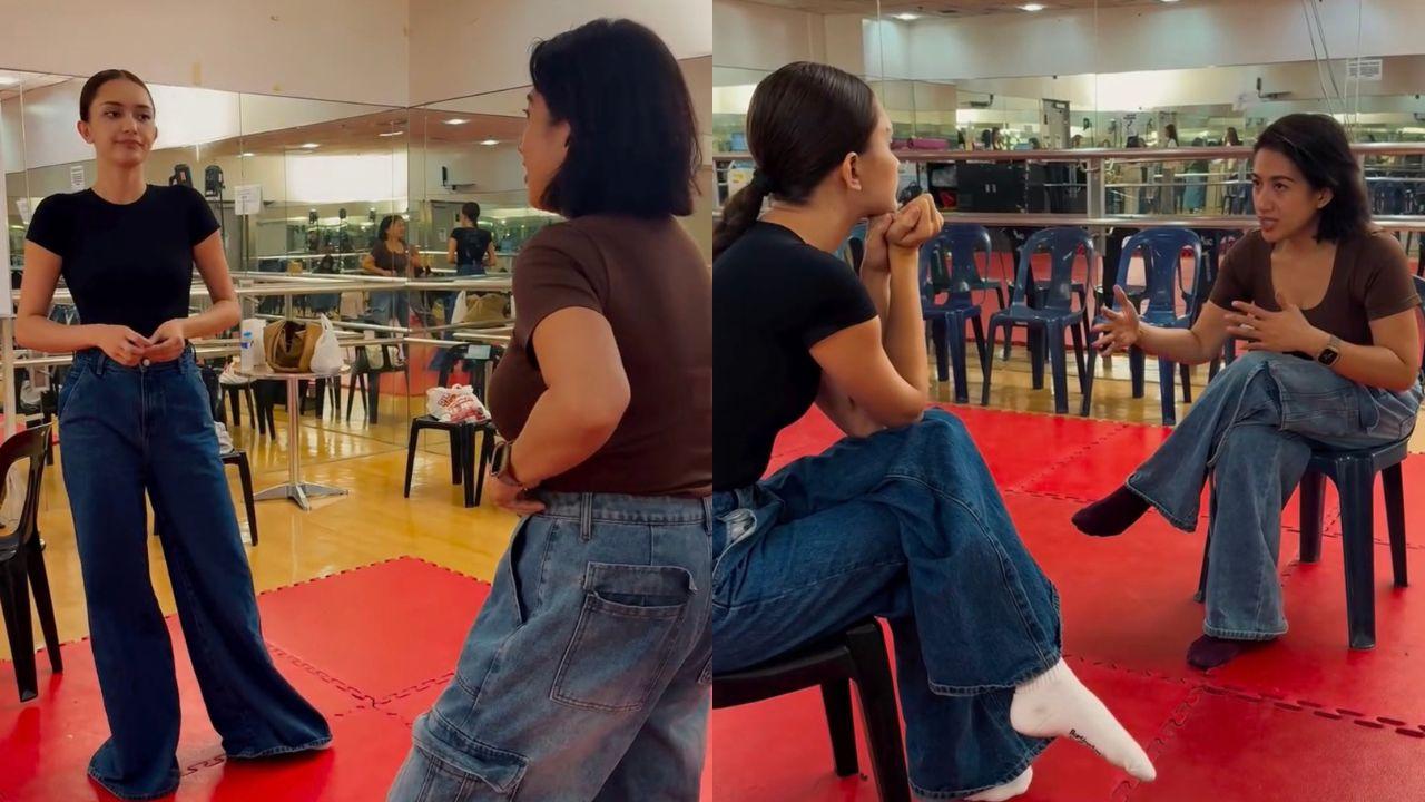 Ahtisa Manalo begins acting workshops with Ana Feleo