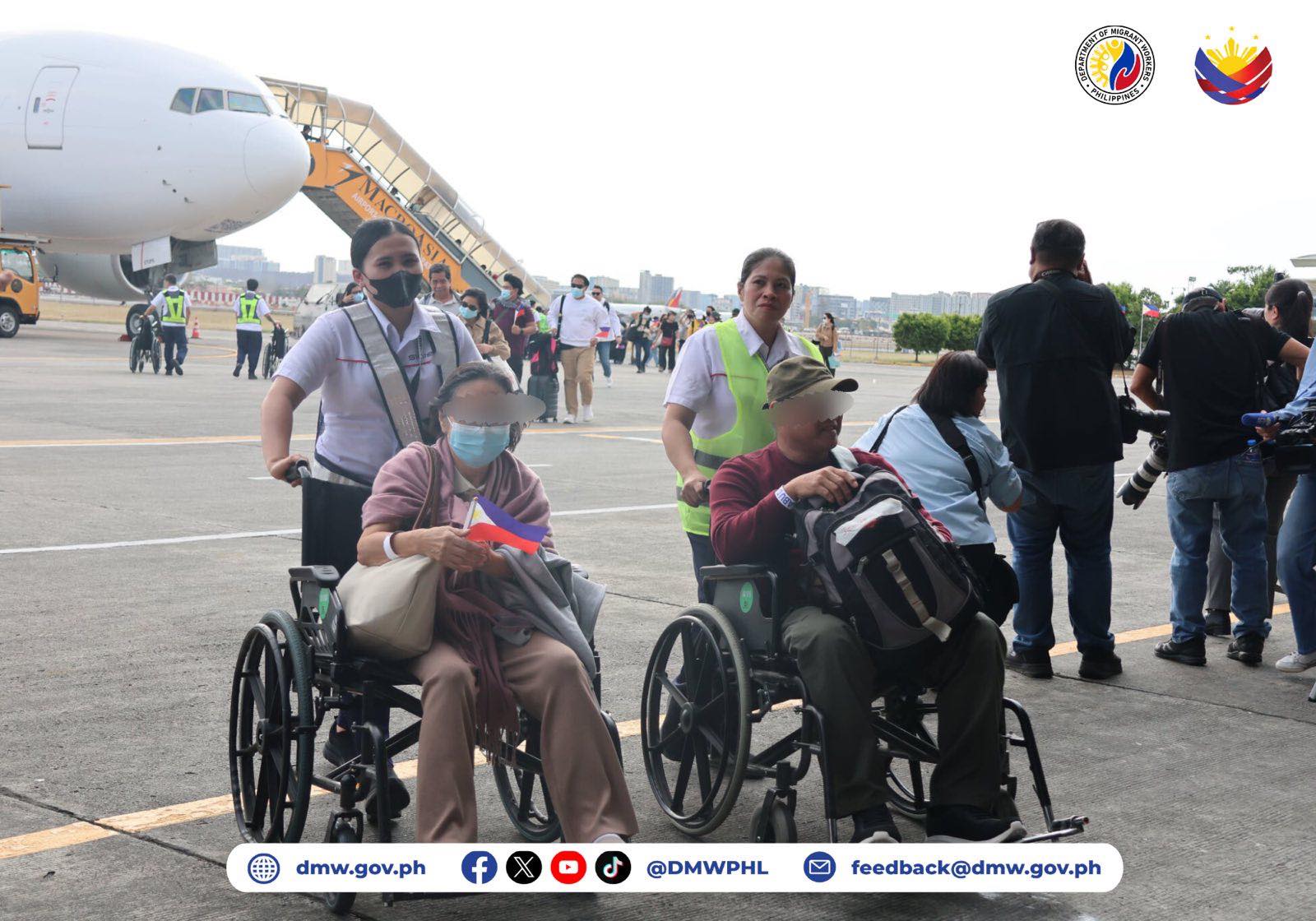 Third batch: 317 Filipinos back in PH amid Middle East conflict