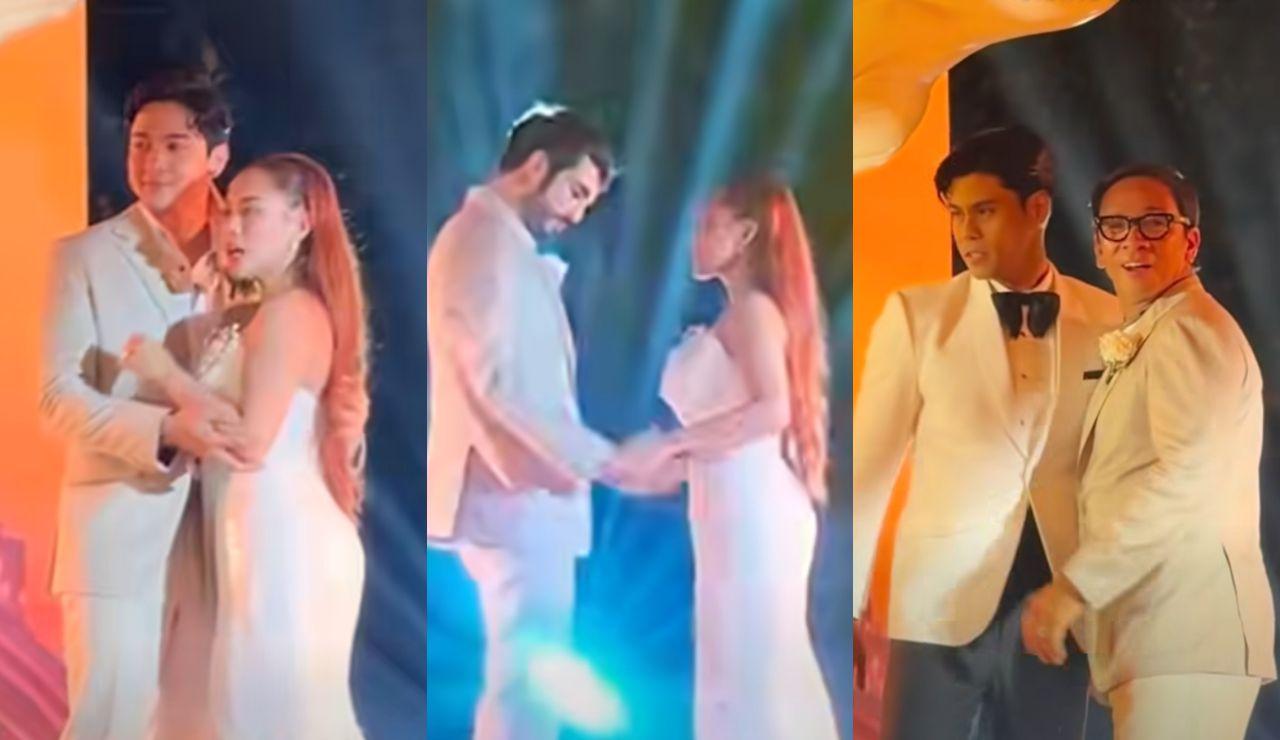 Kim Molina, Jerald Napoles wedding reception 'confusion' with Alden Richards, Gerald Anderson, Kuya Kim goes viral