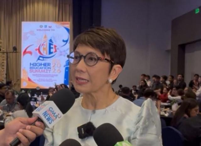 Landbank president and CEO Lynette Ortiz (Photo by Jay-vee Marasigan Pangan)