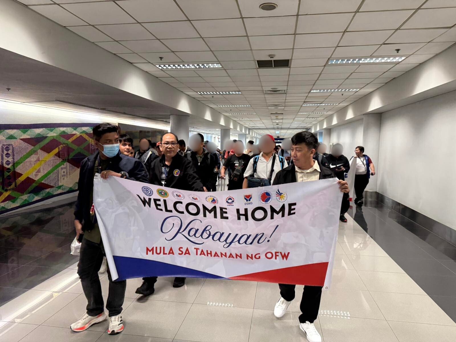 Eighty one stranded overseas Filipino workers (OFWs) have returned to the country following prolonged conflict in the Middle East, the Department of M