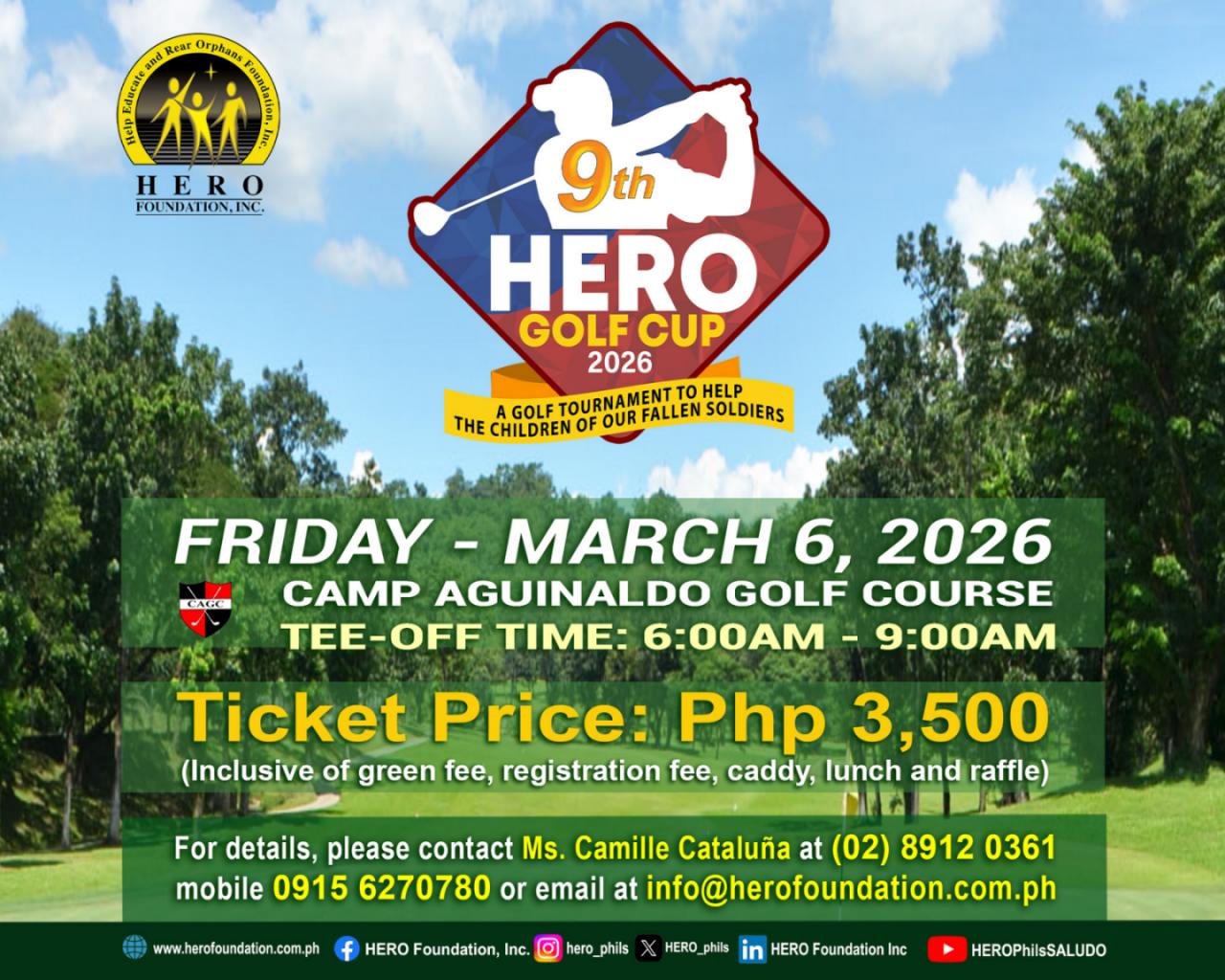 HERO Foundation invites partners to join the 9th HERO Golf Cup 2026