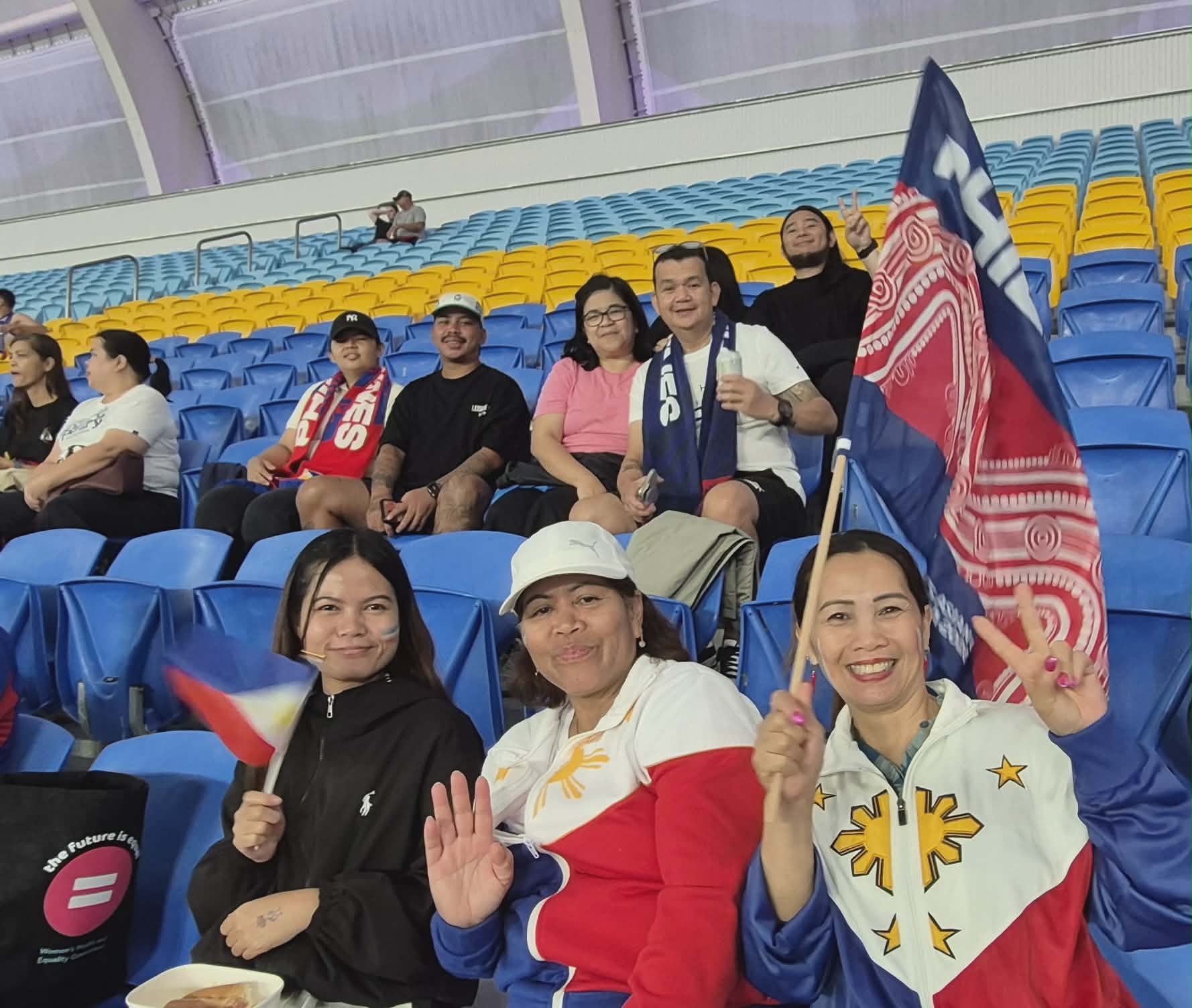 Filipino-Australians show up for Filipinas at AFC Women's Asian Cup