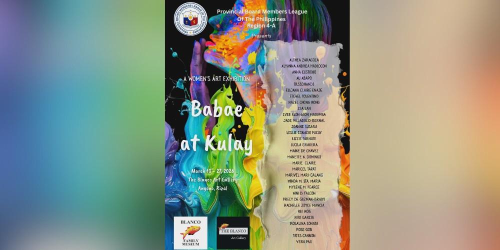 ‘Babae at Kulay’: Art exhibit in Angono, Rizal celebrates all-women lineup of artists