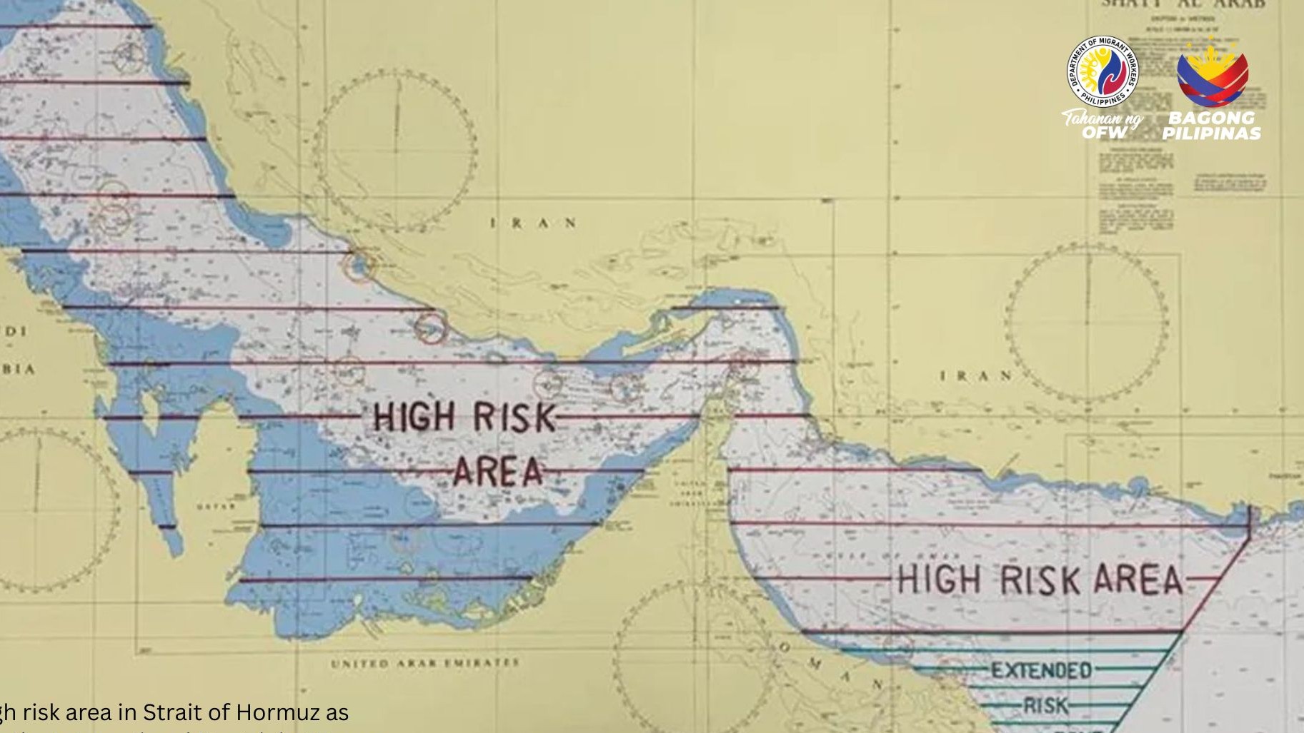 DMW: Filipino seafarers can refuse to sail in war-like areas 